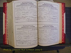 Richmond Marriages, Book TT, 1932-1939 P 692-693.JPG