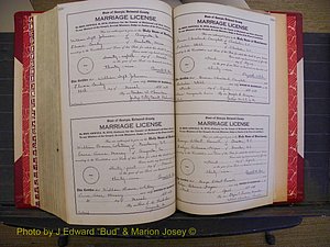 Richmond Marriages, Book TT, 1932-1939 P 694-695.JPG