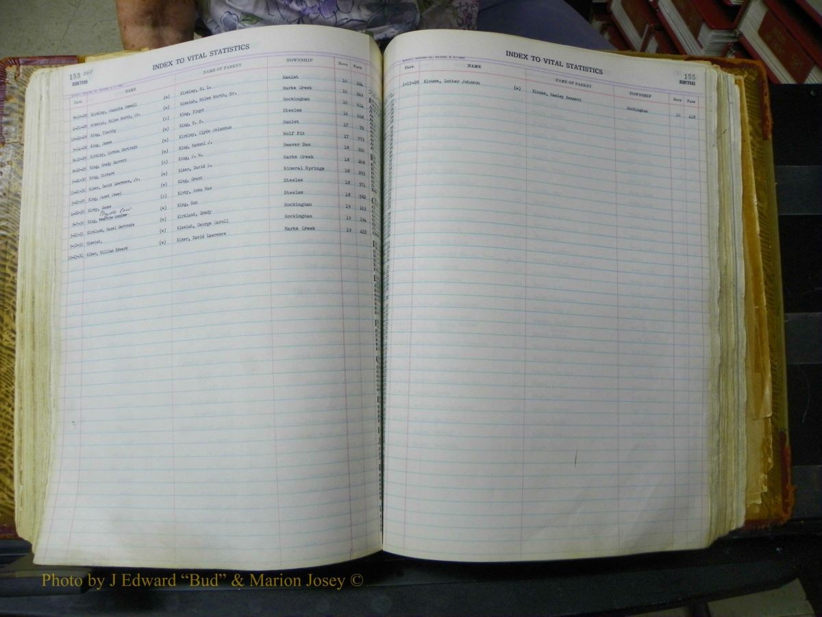 Richmond Births, A-Z, 1914-1945 137.JPG