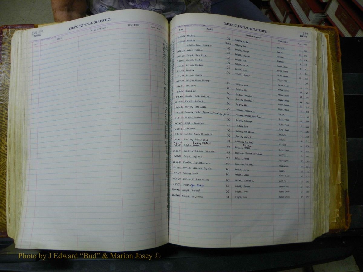 Richmond Births, A-Z, 1914-1945 138.JPG
