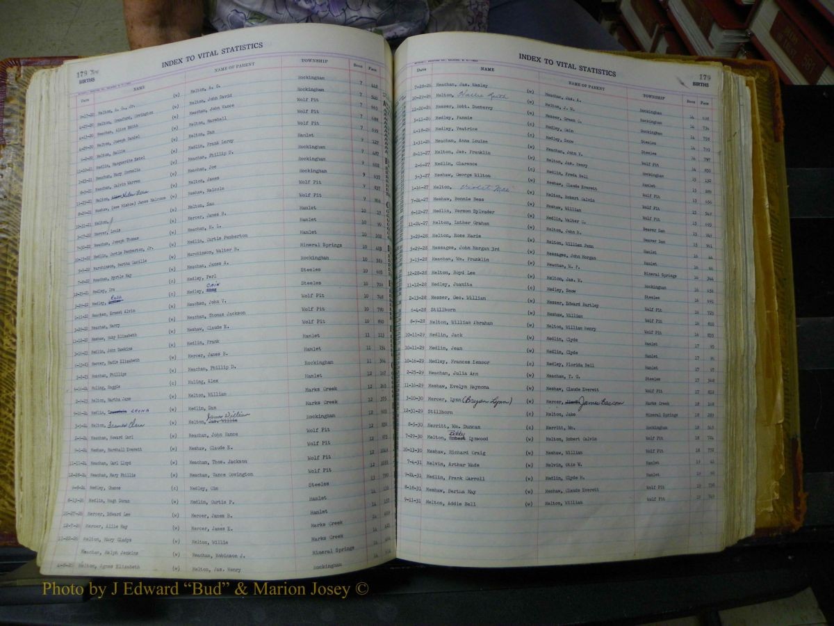 Richmond Births, A-Z, 1914-1945 163.JPG