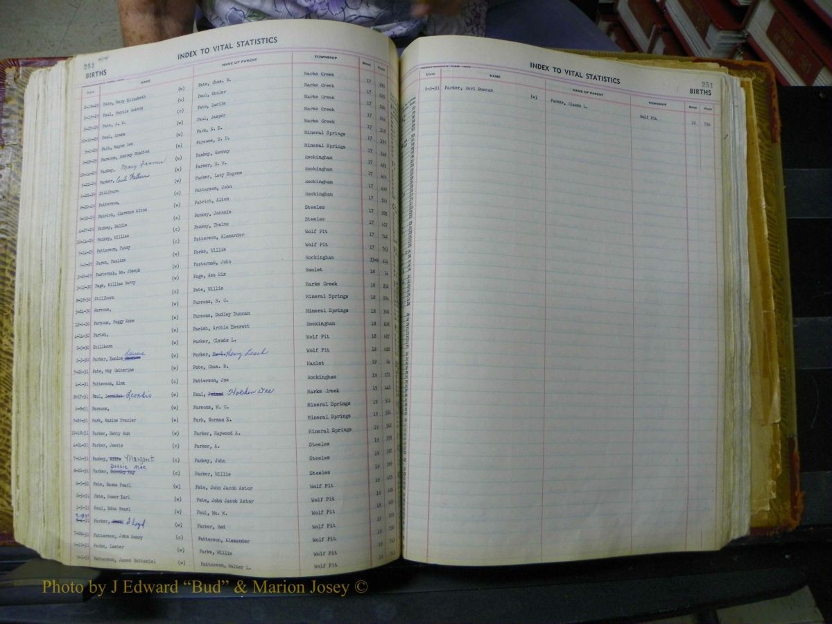 Richmond Births, A-Z, 1914-1945 211.JPG