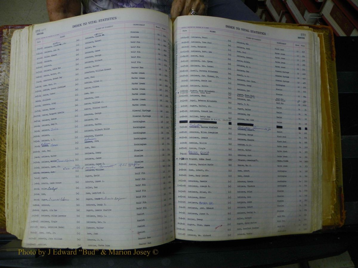 Richmond Births, A-Z, 1914-1945 229.JPG