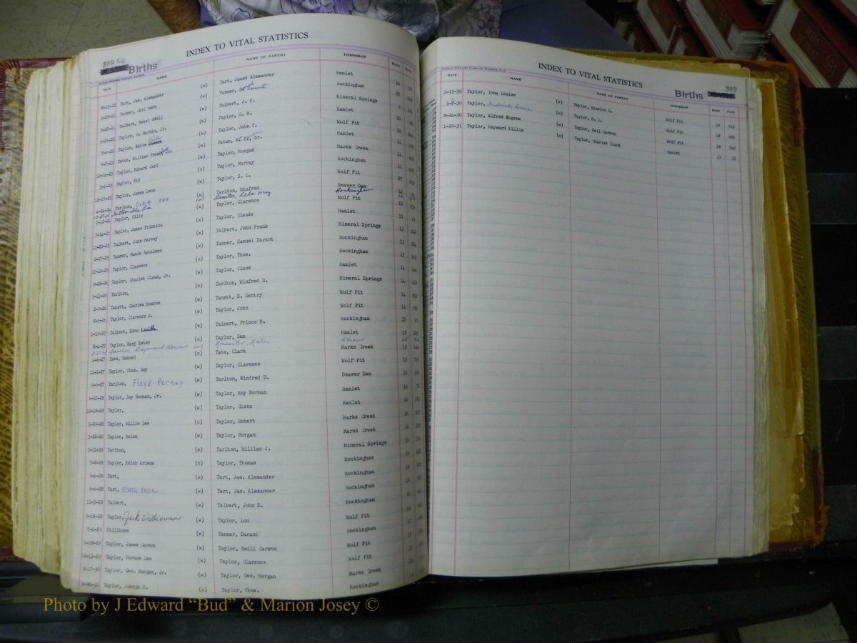 Richmond Births, A-Z, 1914-1945 262.JPG