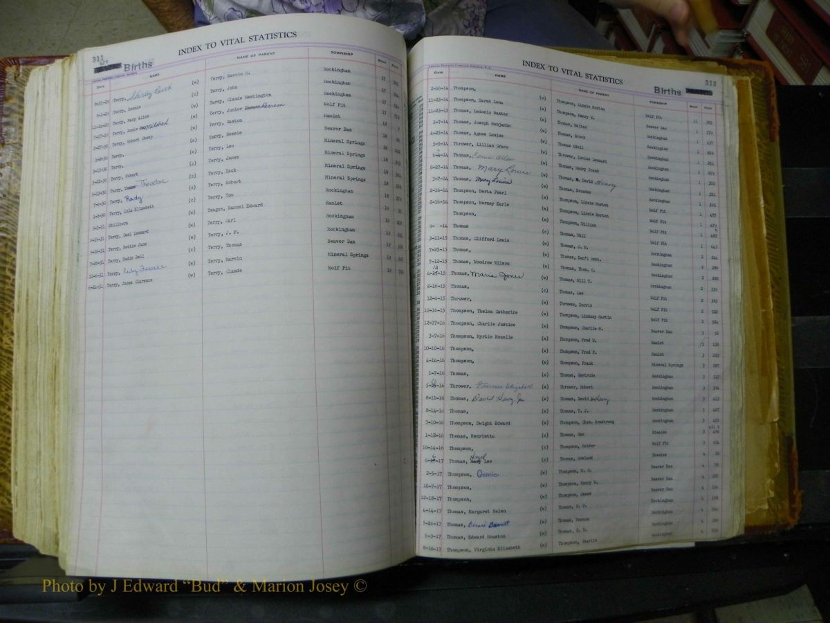 Richmond Births, A-Z, 1914-1945 266.JPG