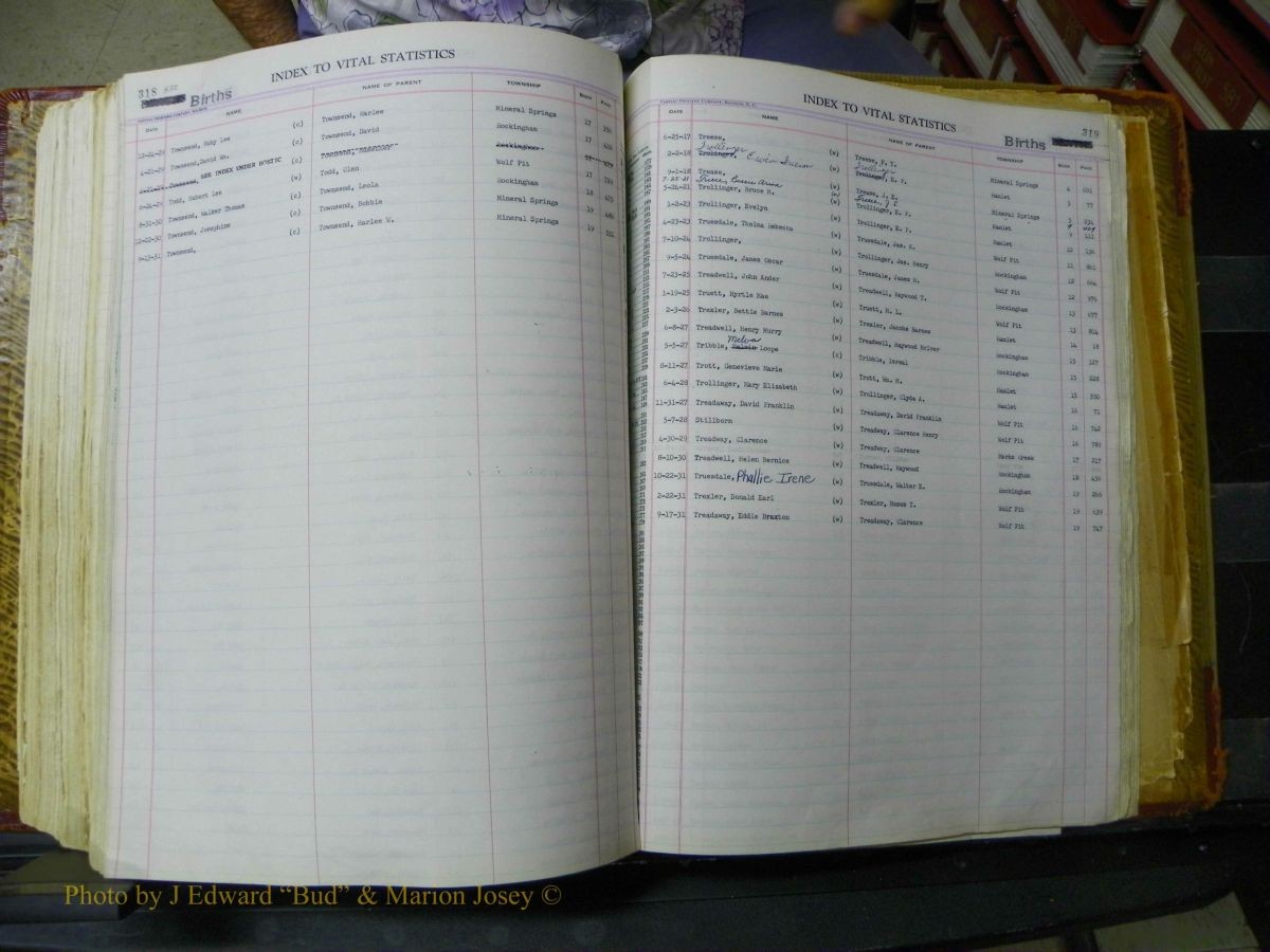 Richmond Births, A-Z, 1914-1945 269.JPG
