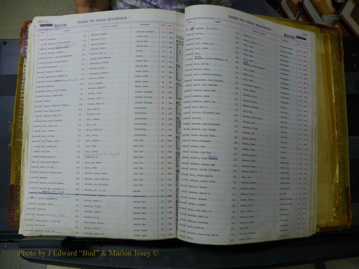 Richmond Births, A-Z, 1914-1945 284.JPG
