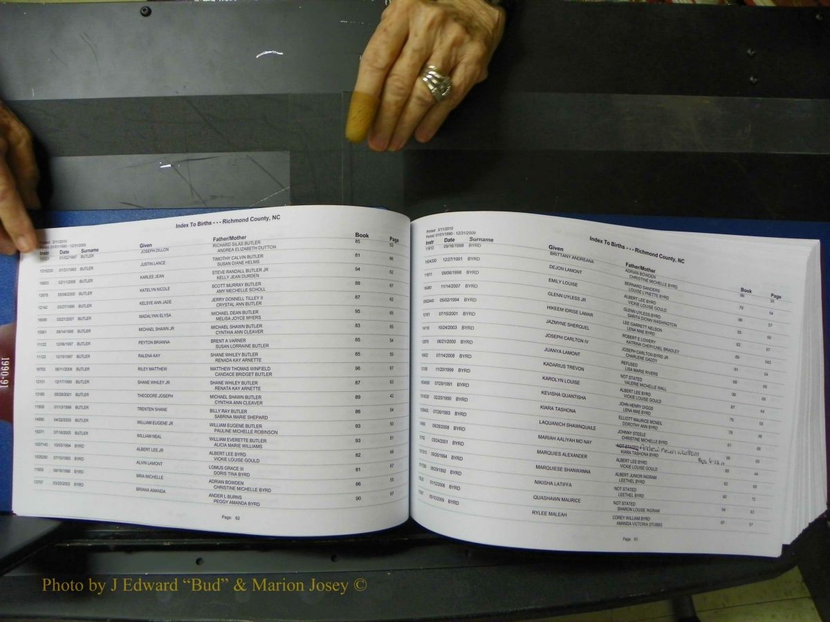 Richmond Births, 1900 + Deaths, 1914-1967 033.JPG