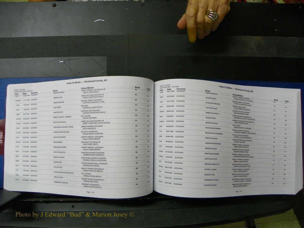 Richmond Births, 1900 + Deaths, 1914-1967 090.JPG