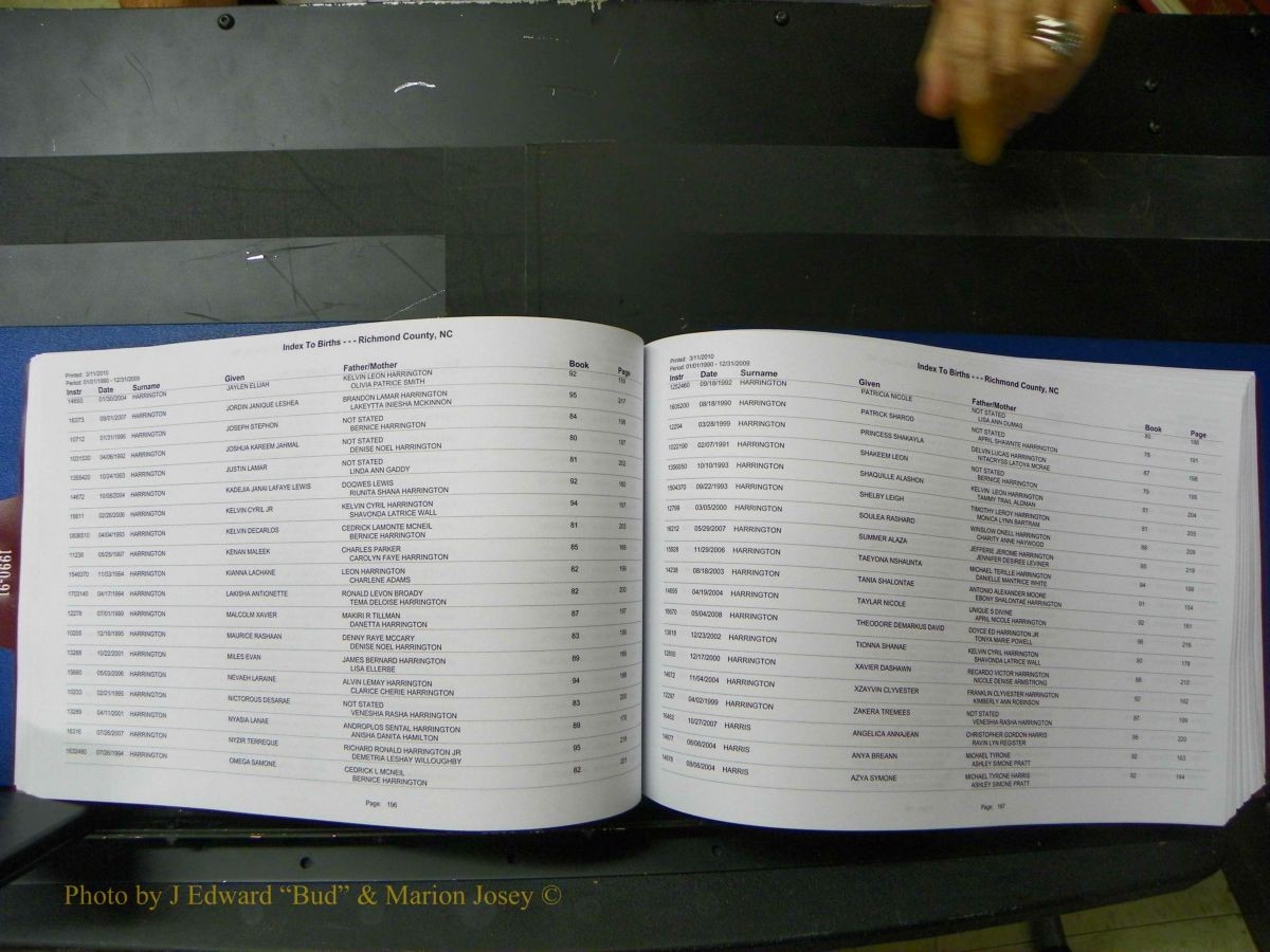 Richmond Births, 1900 + Deaths, 1914-1967 100.JPG