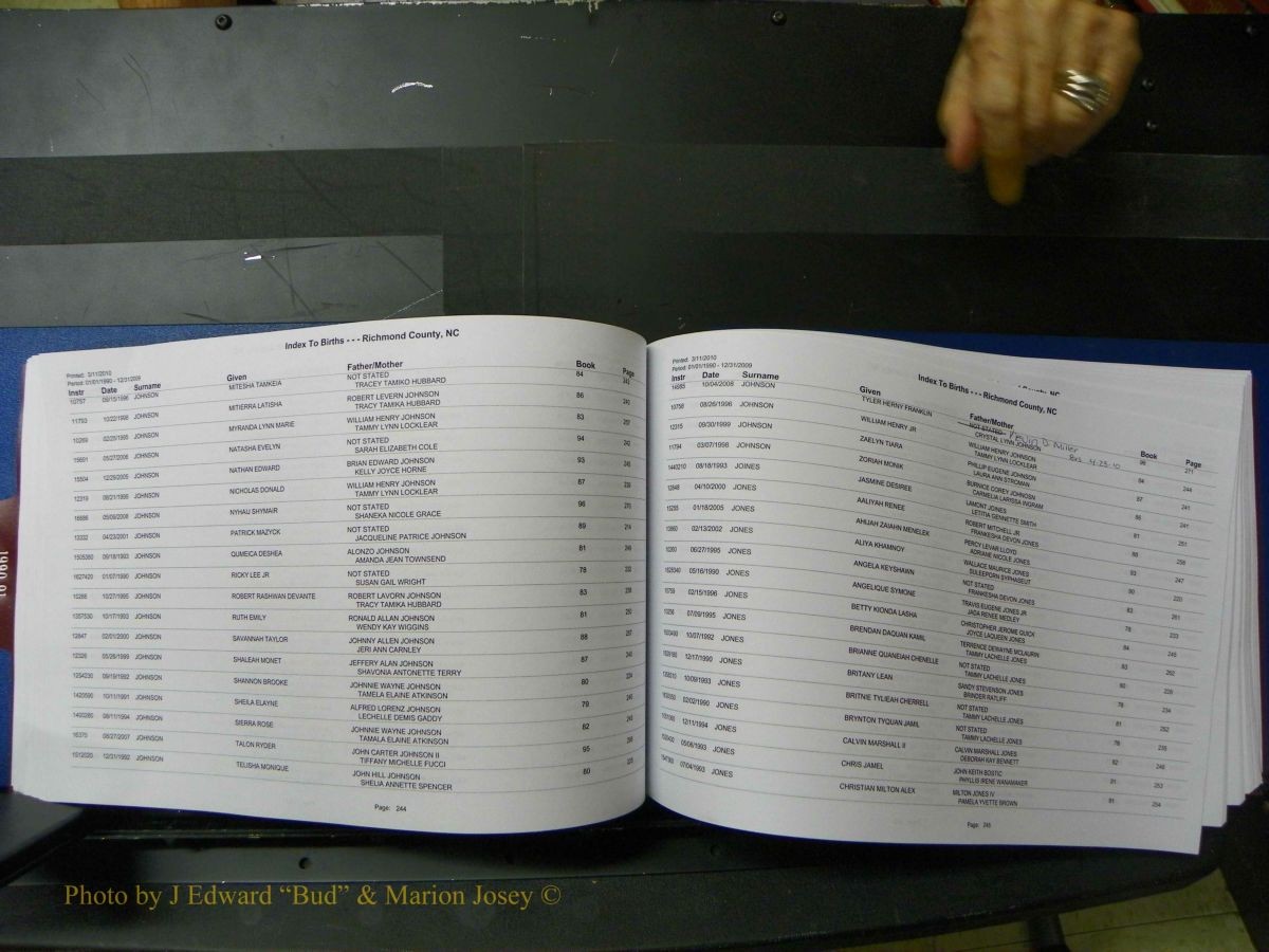 Richmond Births, 1900 + Deaths, 1914-1967 125.JPG