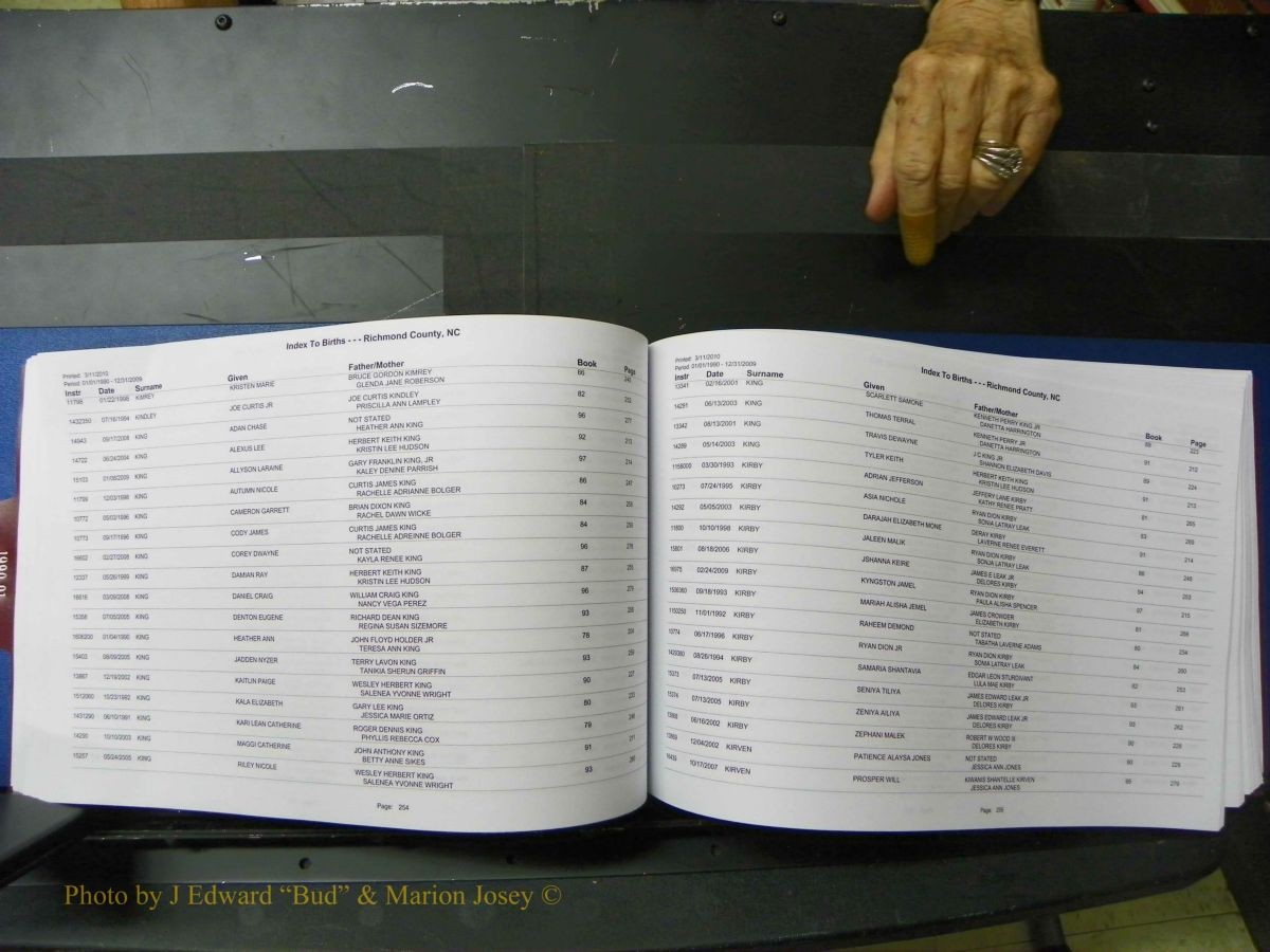 Richmond Births, 1900 + Deaths, 1914-1967 129.JPG