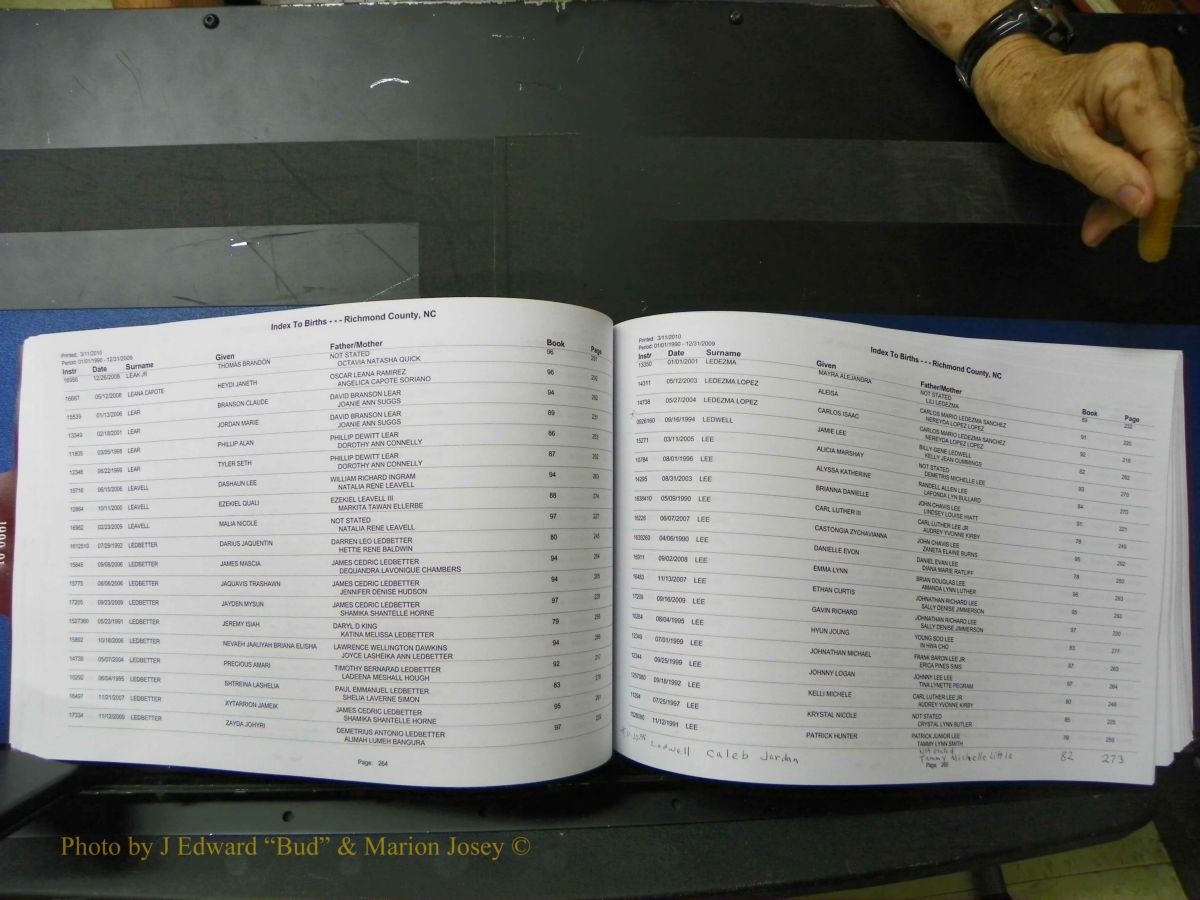 Richmond Births, 1900 + Deaths, 1914-1967 134.JPG