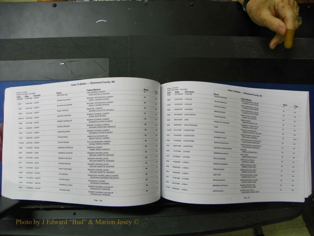 Richmond Births, 1900 + Deaths, 1914-1967 146.JPG