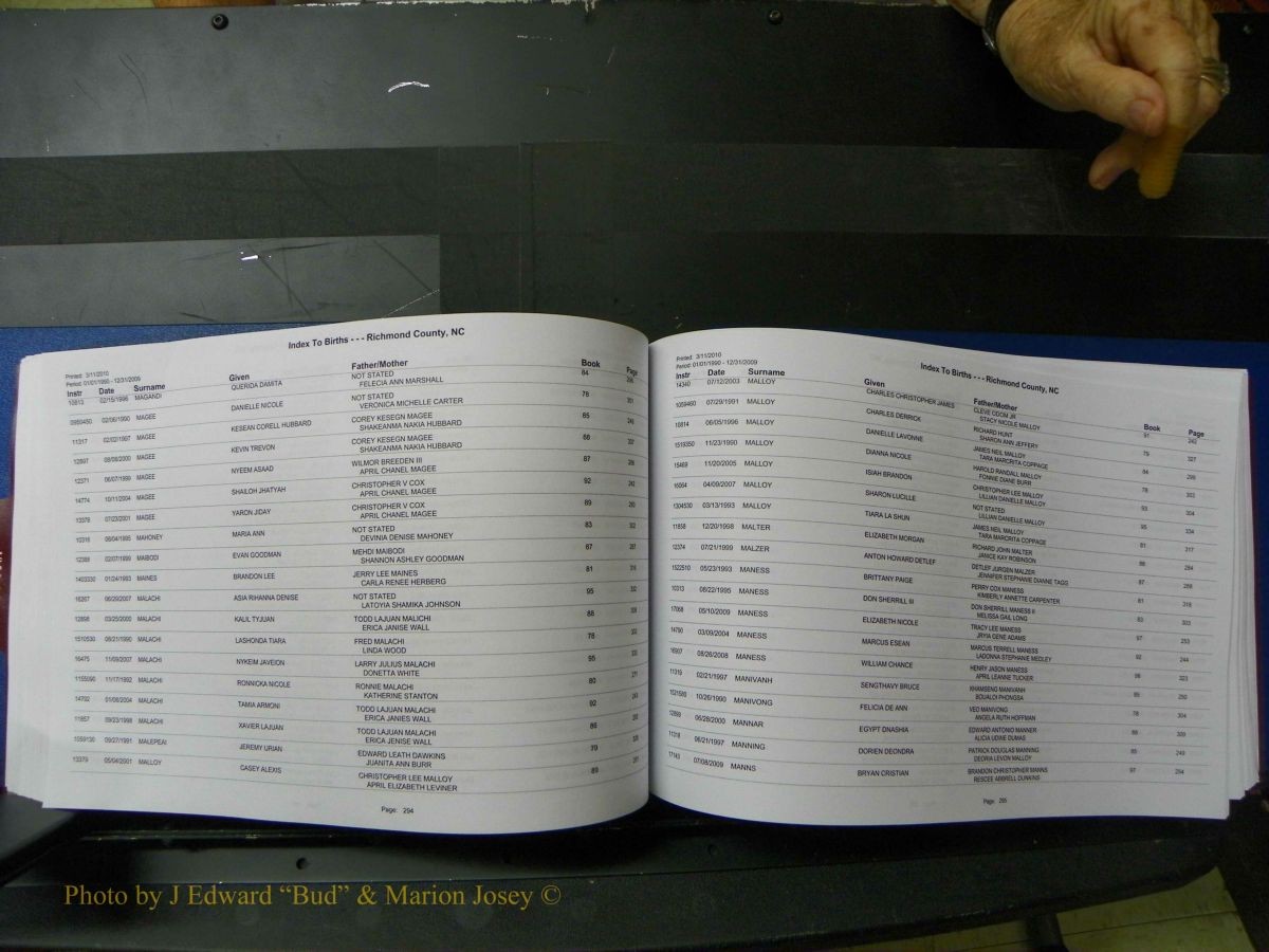 Richmond Births, 1900 + Deaths, 1914-1967 148.JPG