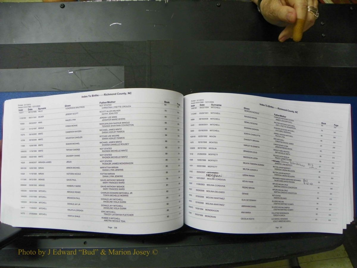 Richmond Births, 1900 + Deaths, 1914-1967 170.JPG
