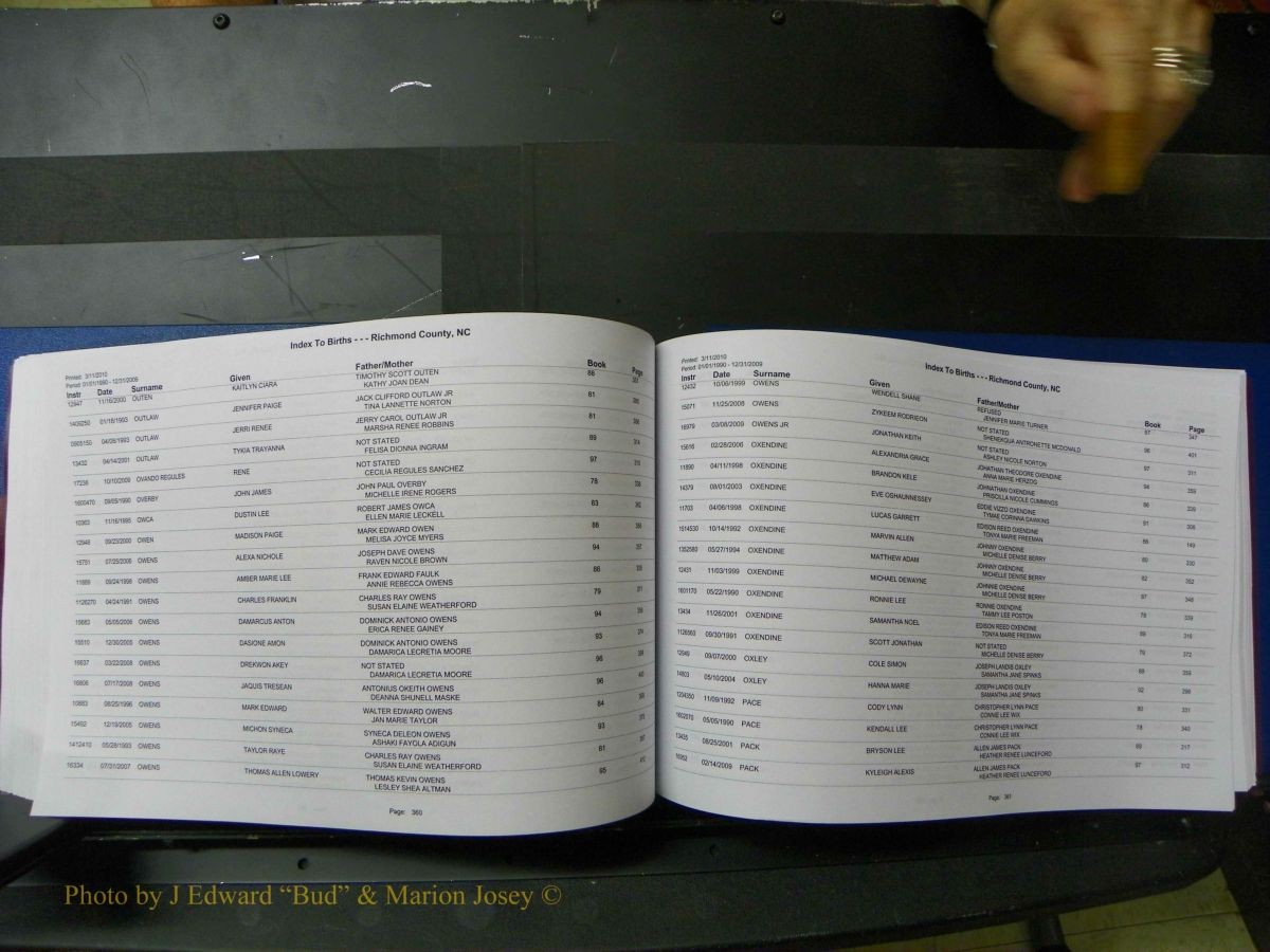 Richmond Births, 1900 + Deaths, 1914-1967 182.JPG
