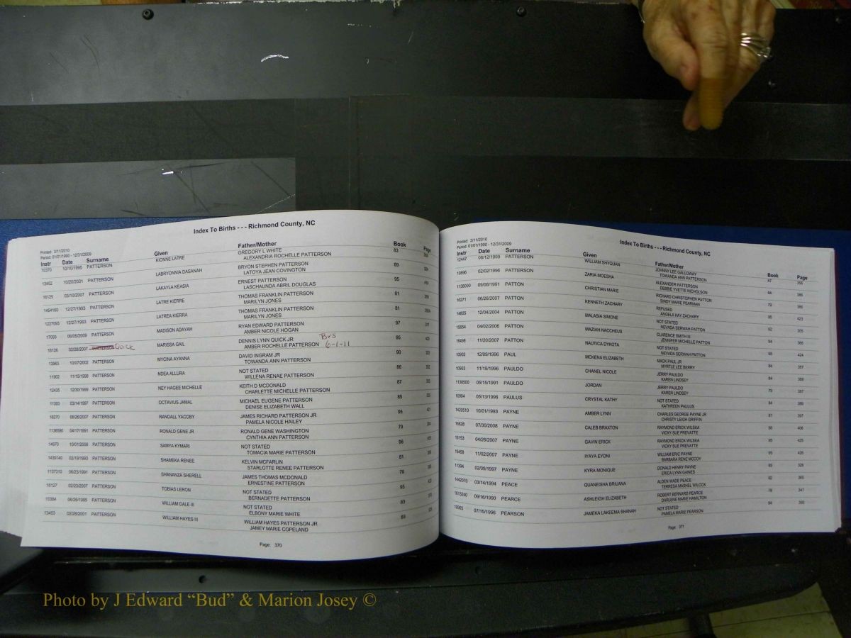 Richmond Births, 1900 + Deaths, 1914-1967 187.JPG