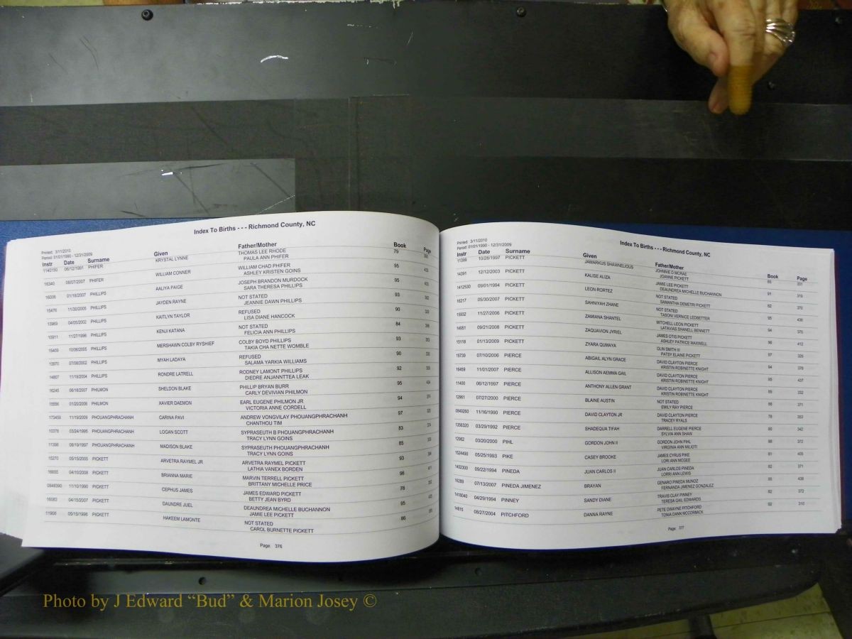 Richmond Births, 1900 + Deaths, 1914-1967 190.JPG