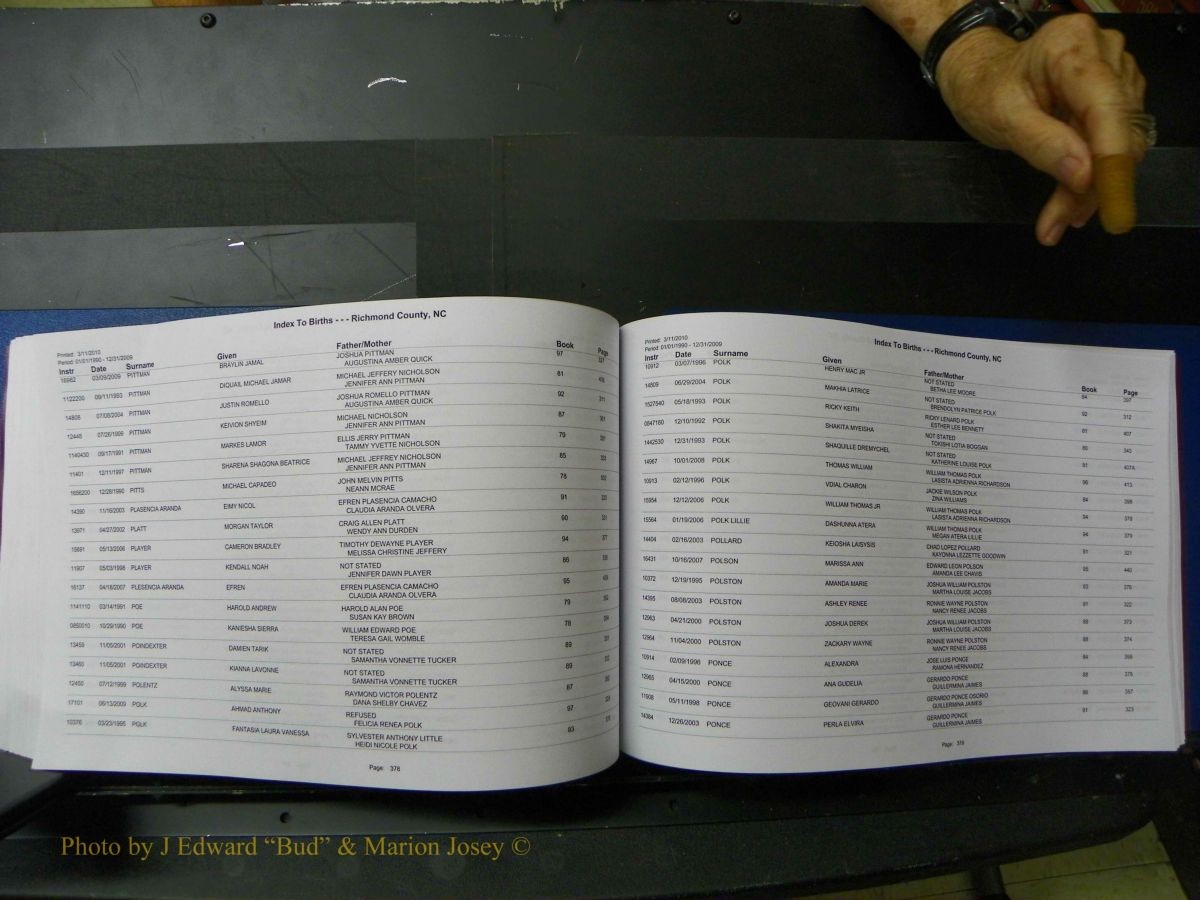 Richmond Births, 1900 + Deaths, 1914-1967 192.JPG