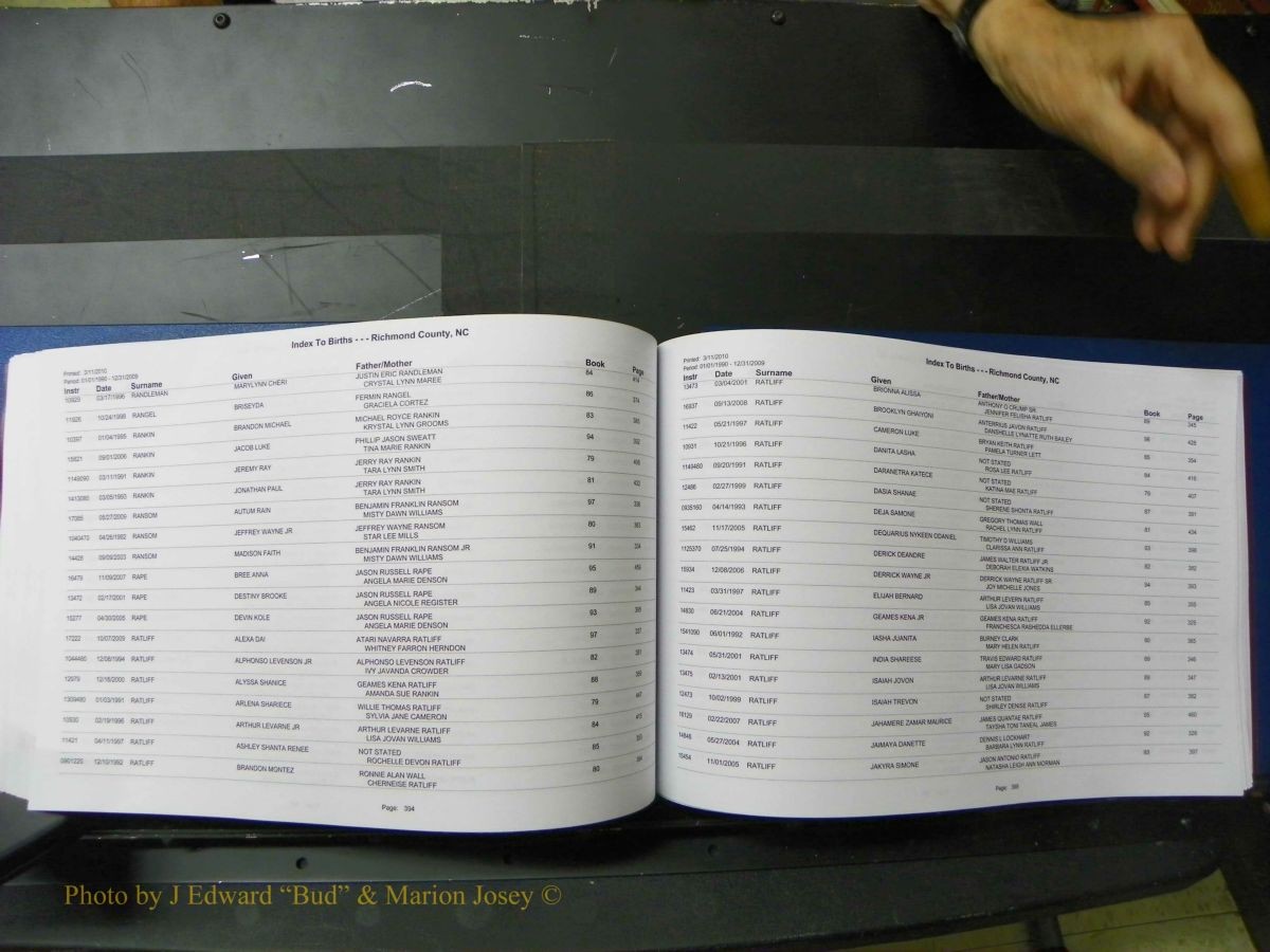 Richmond Births, 1900 + Deaths, 1914-1967 201.JPG