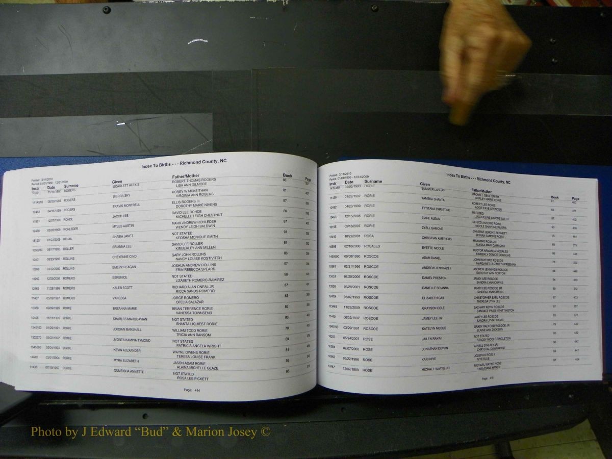 Richmond Births, 1900 + Deaths, 1914-1967 211.JPG
