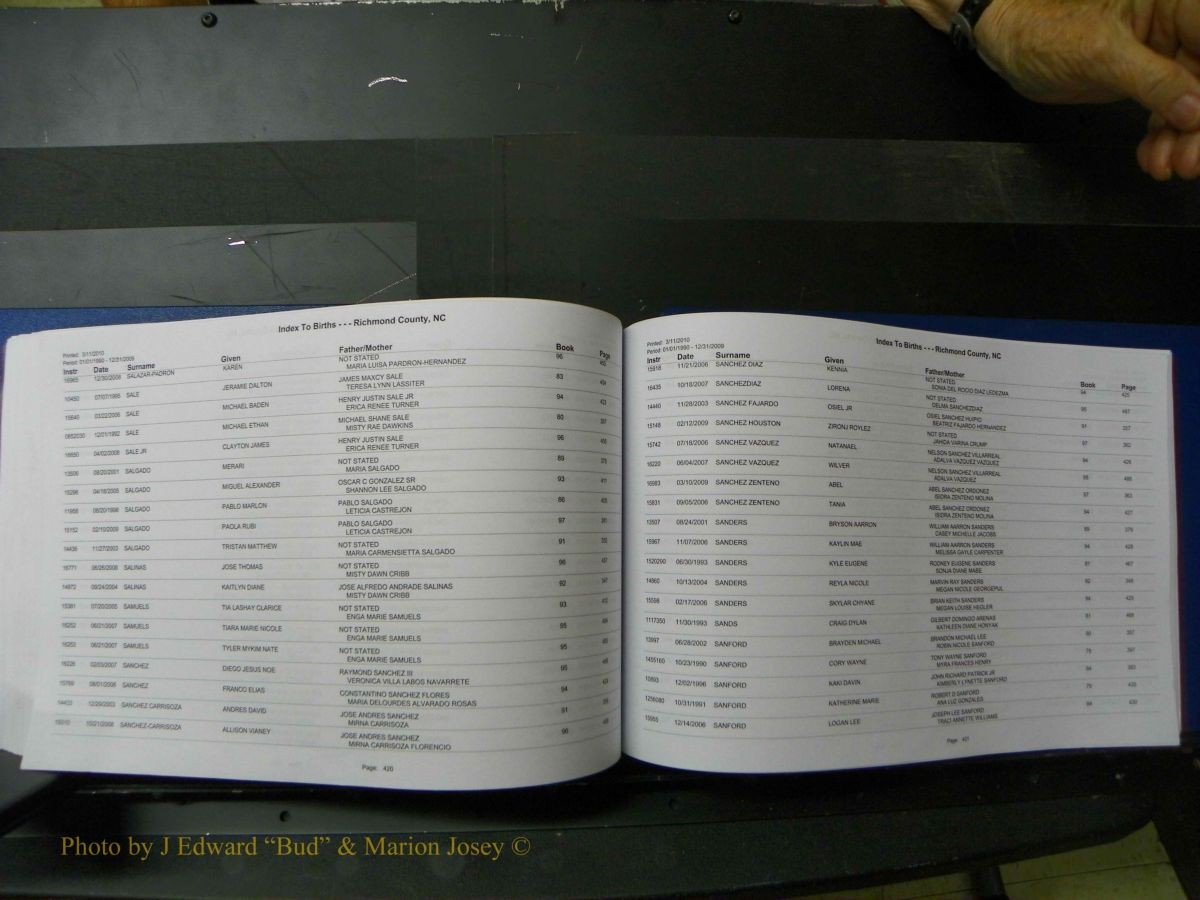 Richmond Births, 1900 + Deaths, 1914-1967 213.JPG