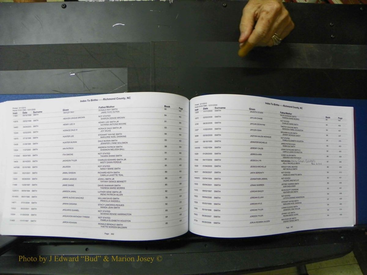 Richmond Births, 1900 + Deaths, 1914-1967 224.JPG