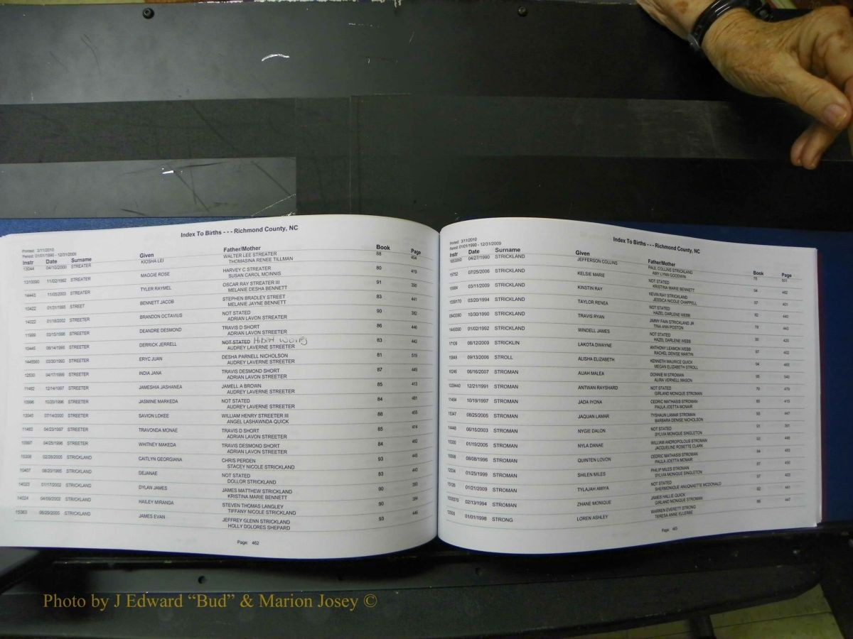 Richmond Births, 1900 + Deaths, 1914-1967 235.JPG