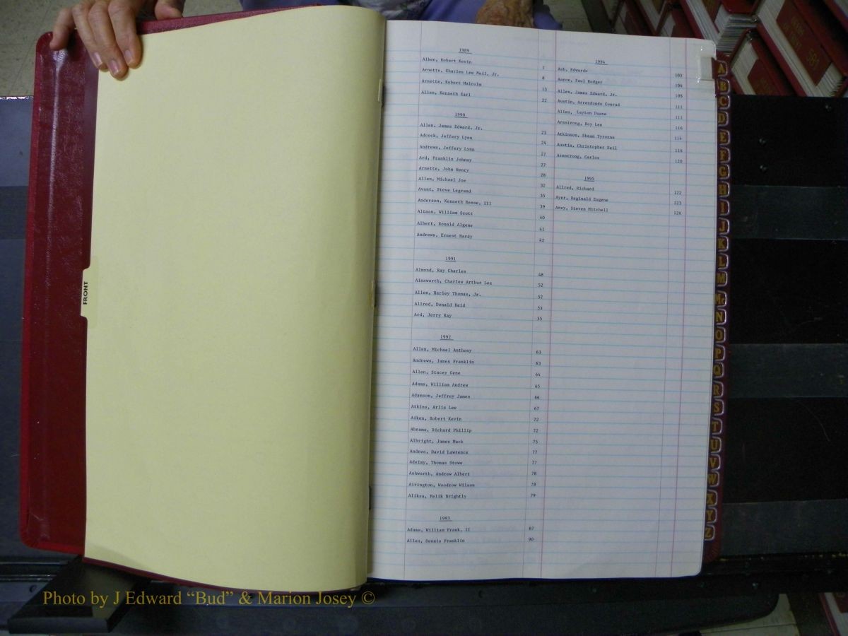 Richmond Marriages, 1938-1995 517.JPG
