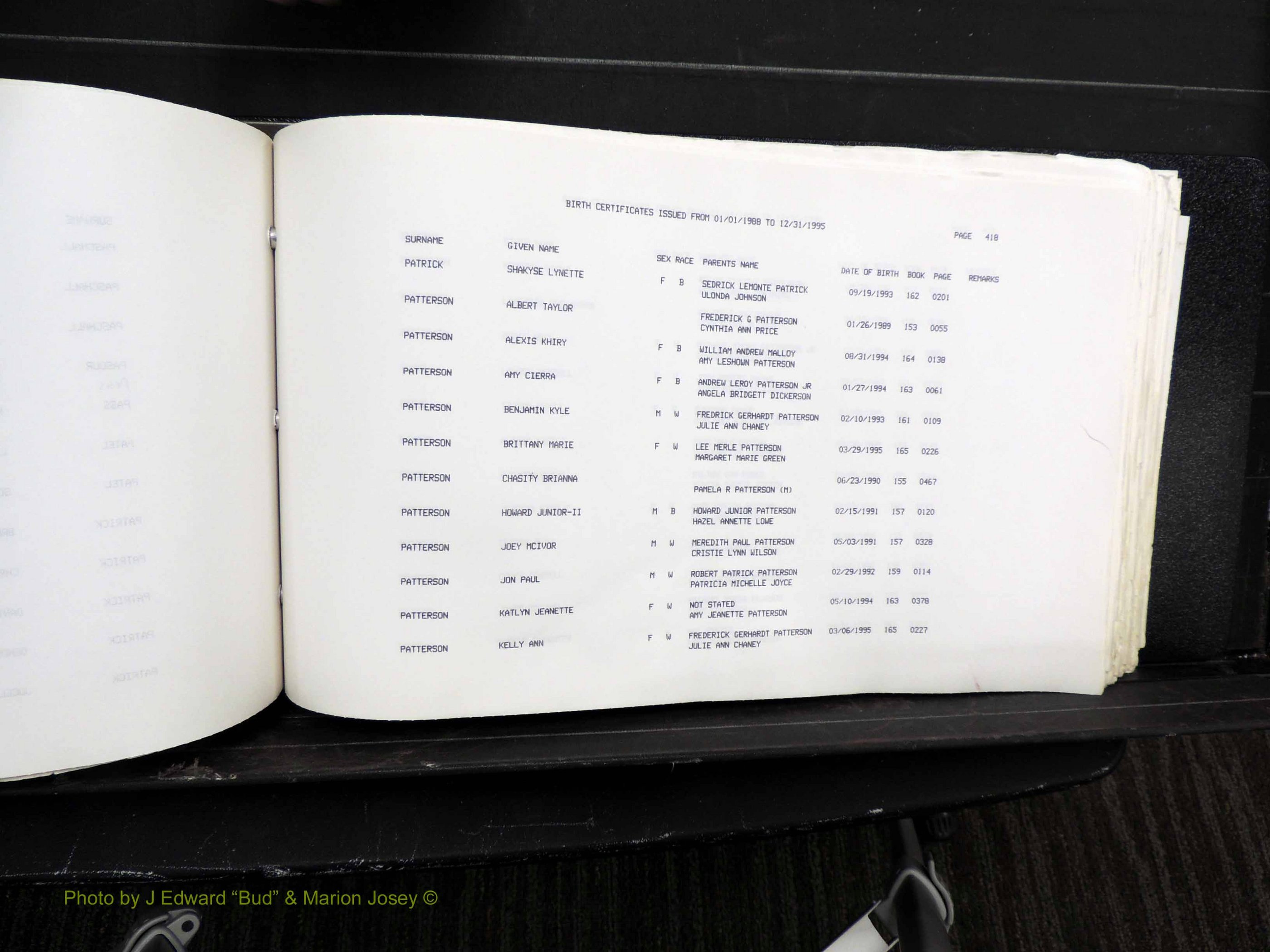 Rockingham Co, NC, Births, 1988-1995 (519).JPG