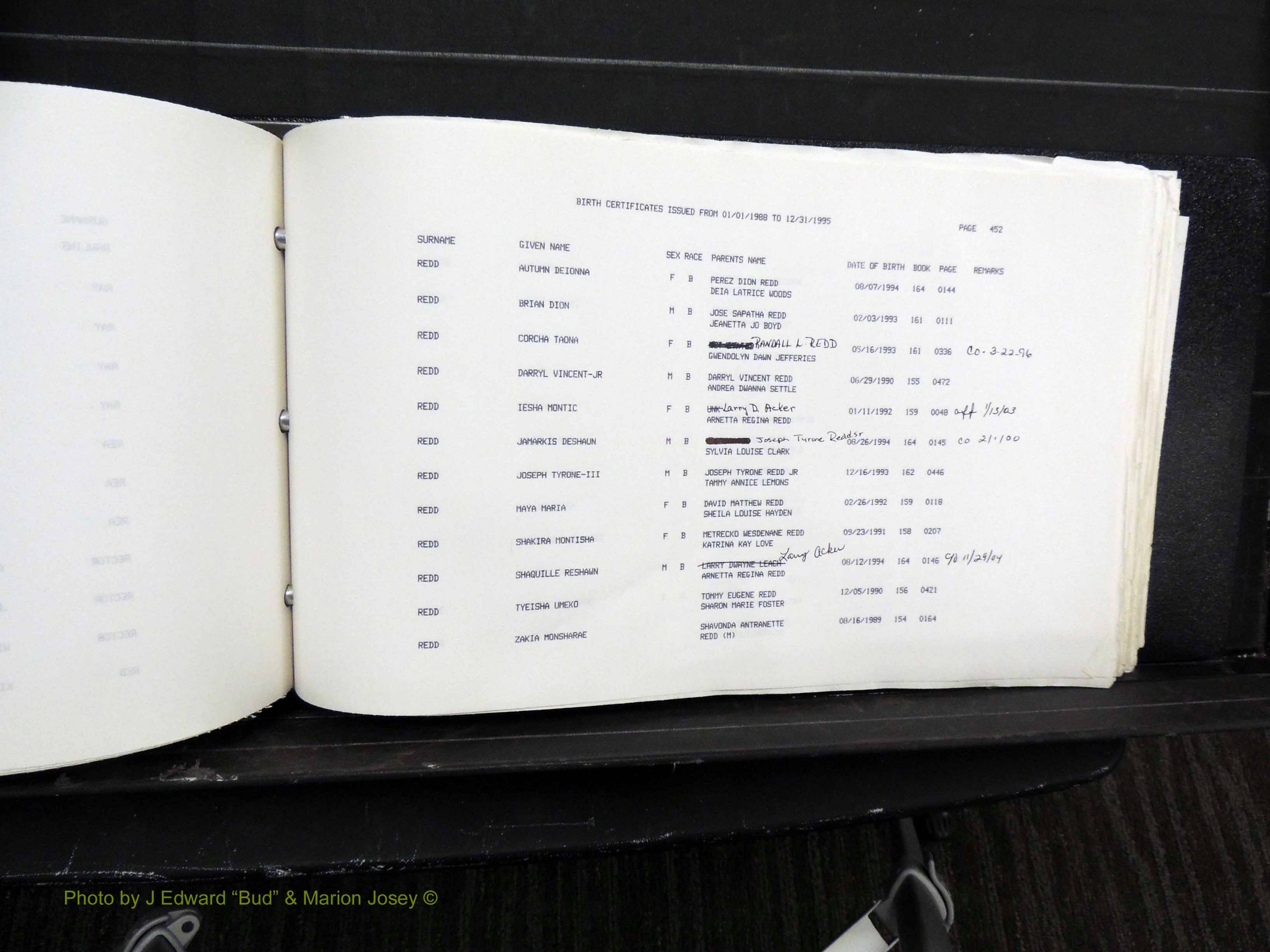 Rockingham Co, NC, Births, 1988-1995 (553).JPG