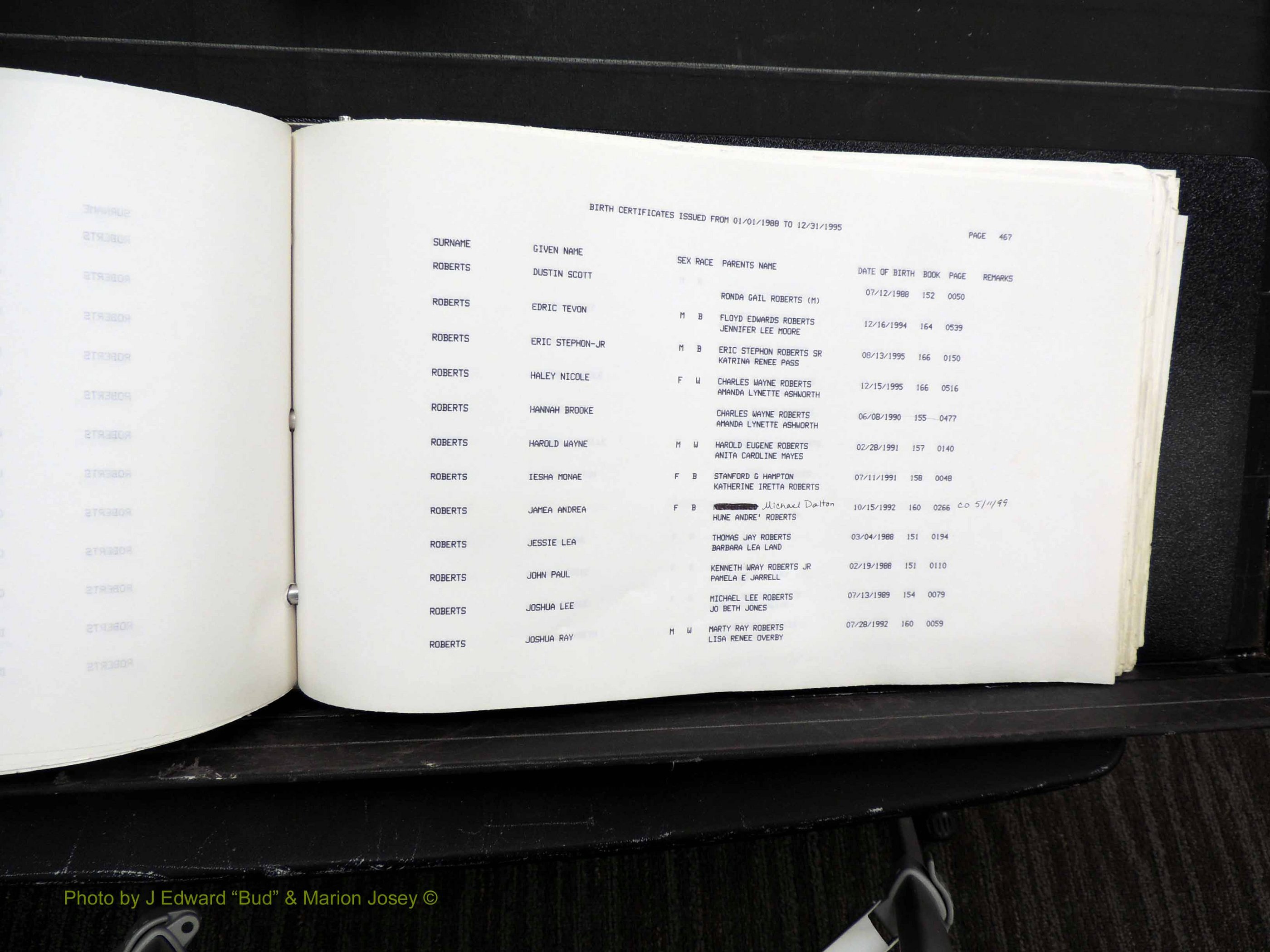 Rockingham Co, NC, Births, 1988-1995 (568).JPG