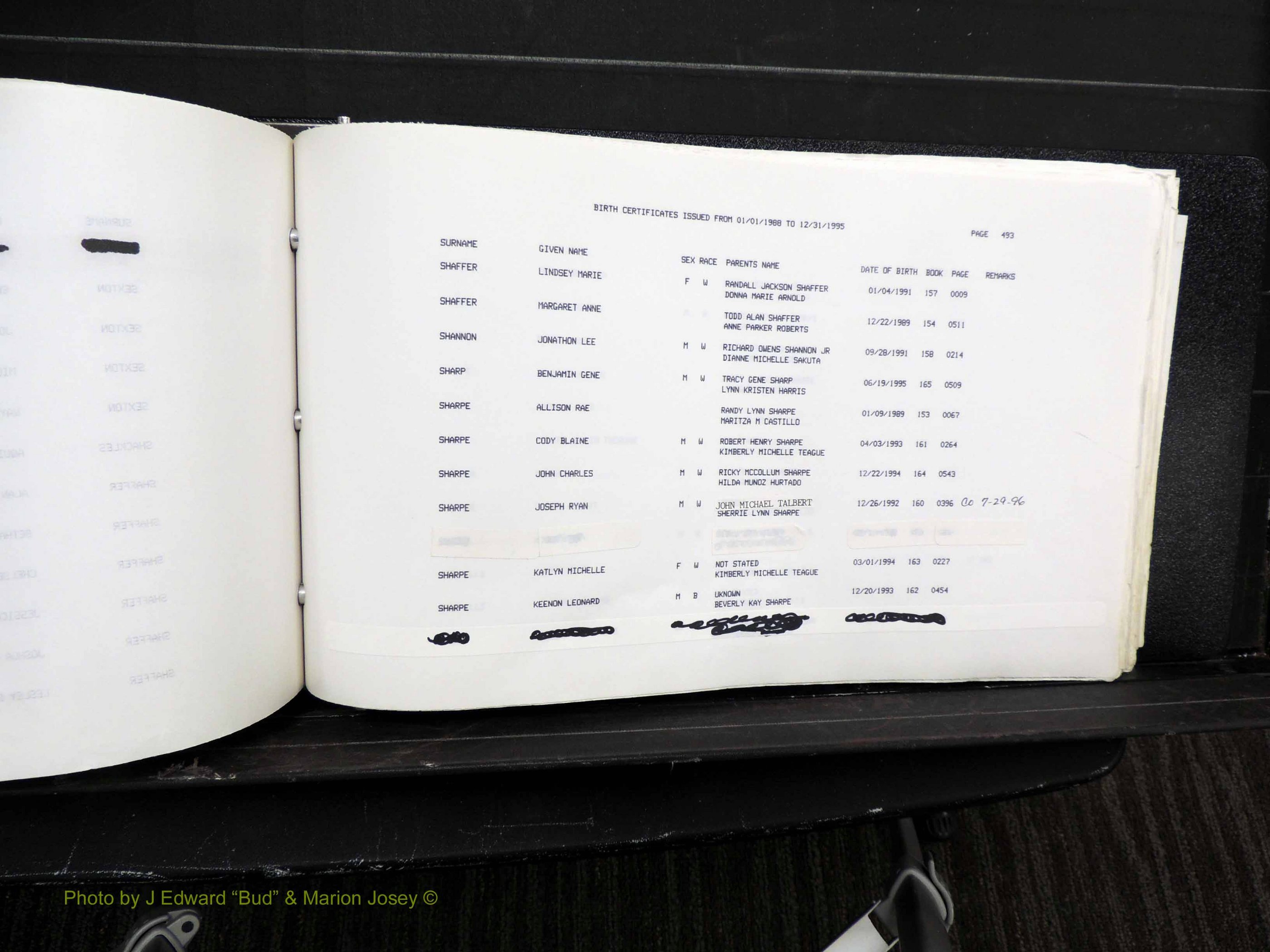Rockingham Co, NC, Births, 1988-1995 (594).JPG