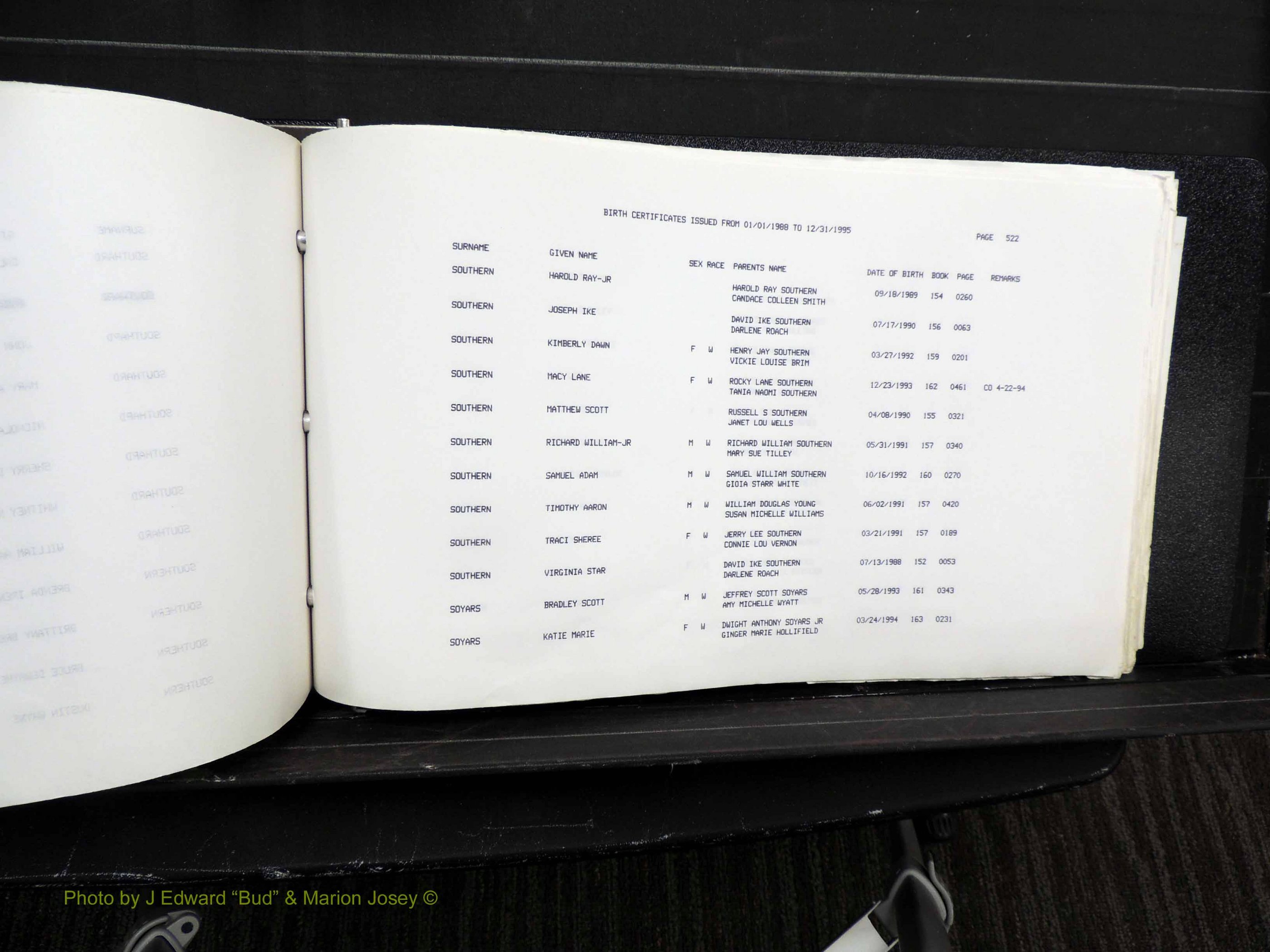 Rockingham Co, NC, Births, 1988-1995 (623).JPG