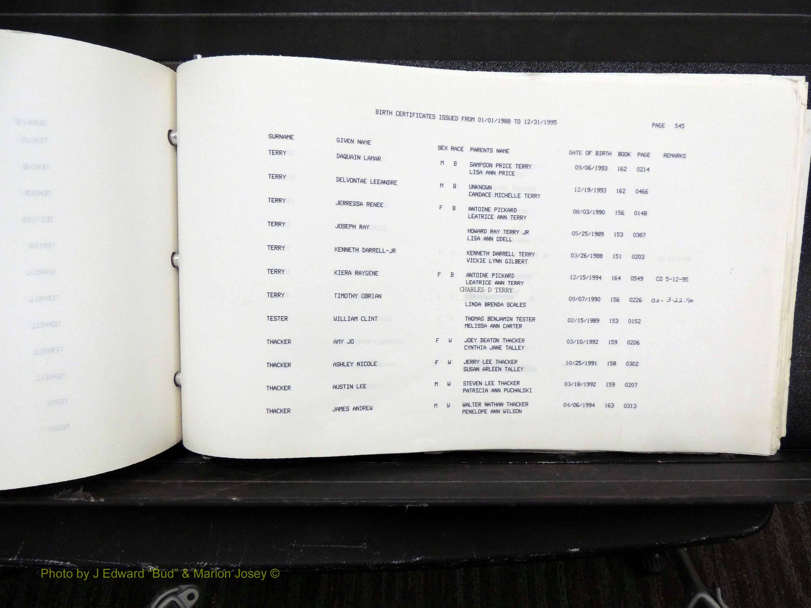 Rockingham Co, NC, Births, 1988-1995 (646).JPG