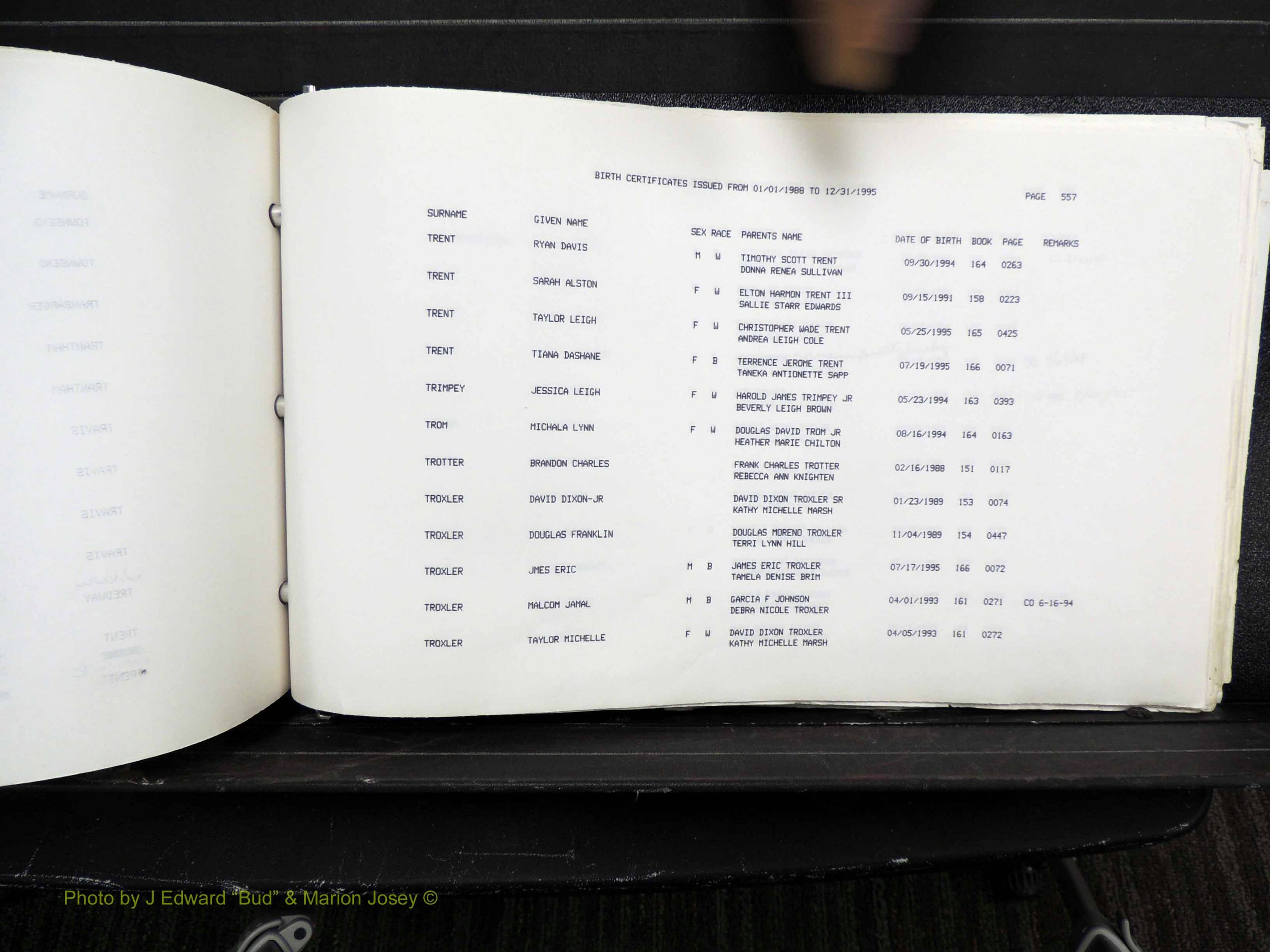 Rockingham Co, NC, Births, 1988-1995 (658).JPG