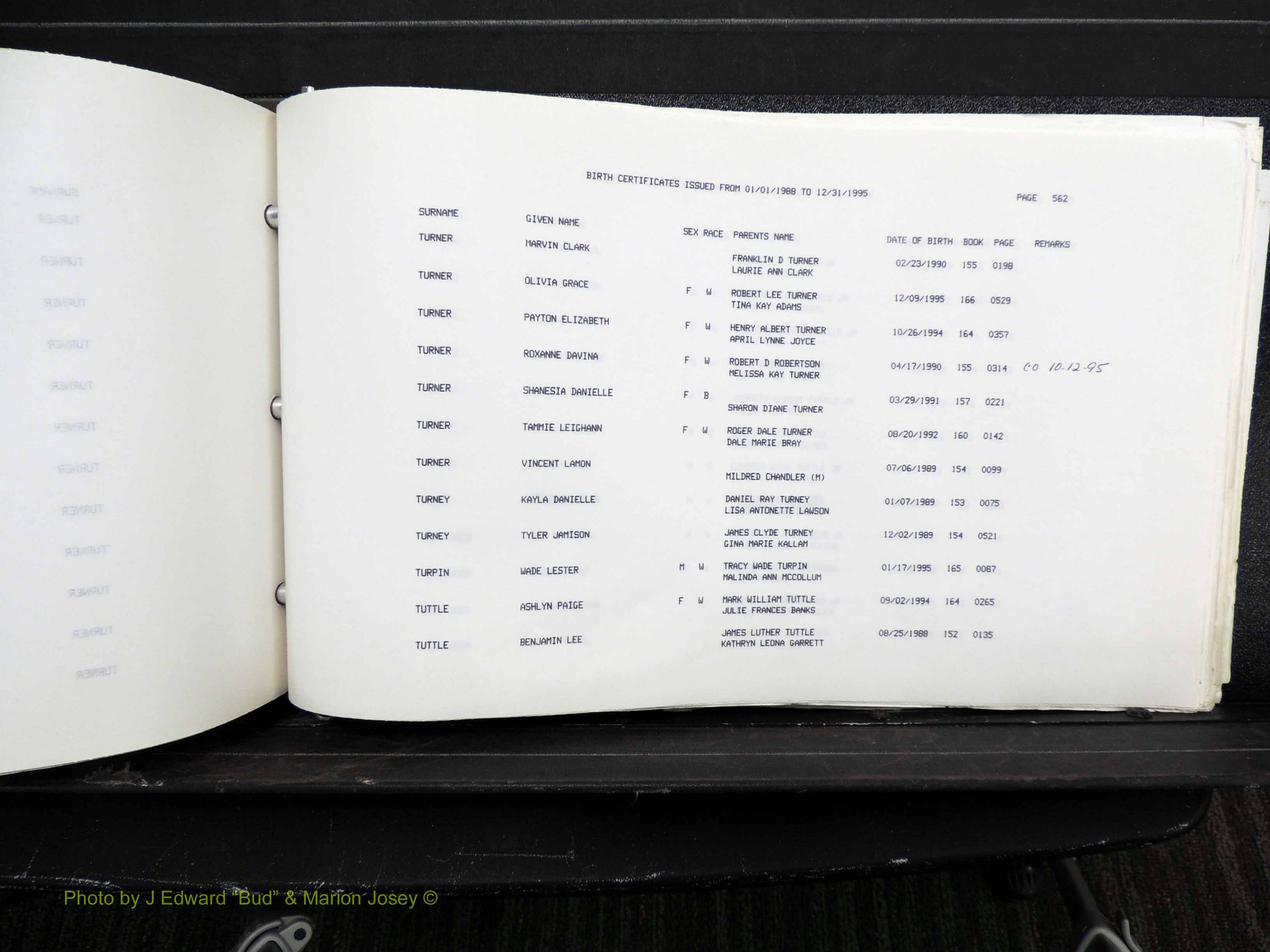 Rockingham Co, NC, Births, 1988-1995 (663).JPG