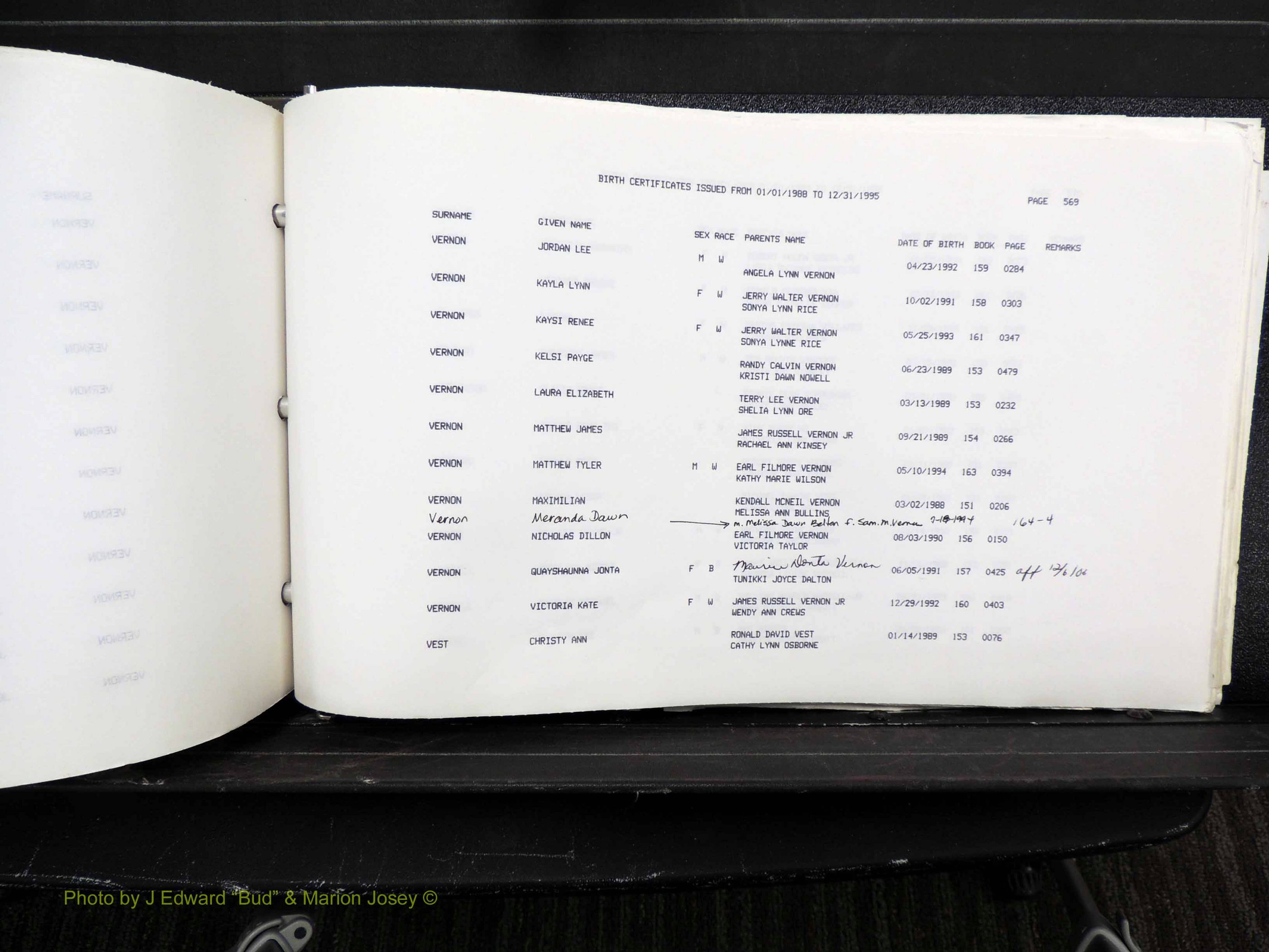 Rockingham Co, NC, Births, 1988-1995 (670).JPG