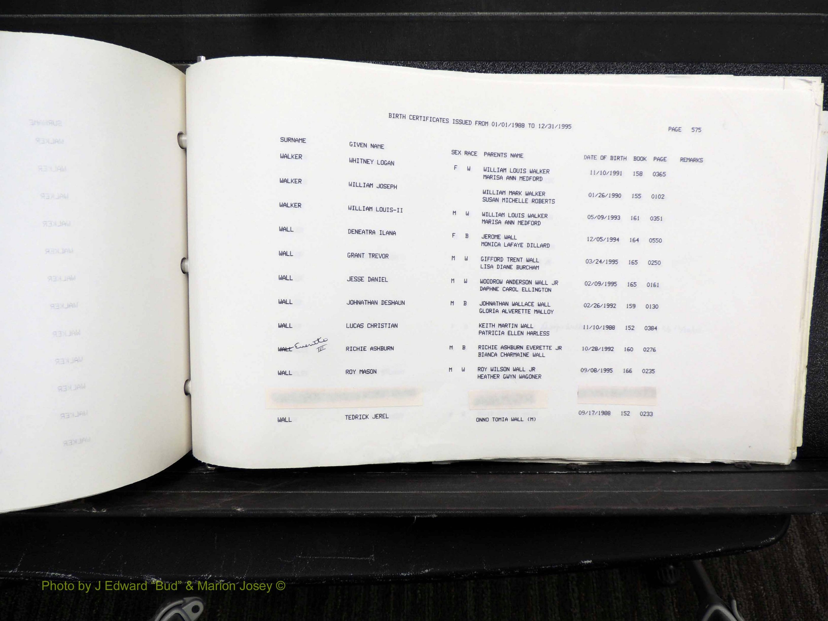 Rockingham Co, NC, Births, 1988-1995 (676).JPG