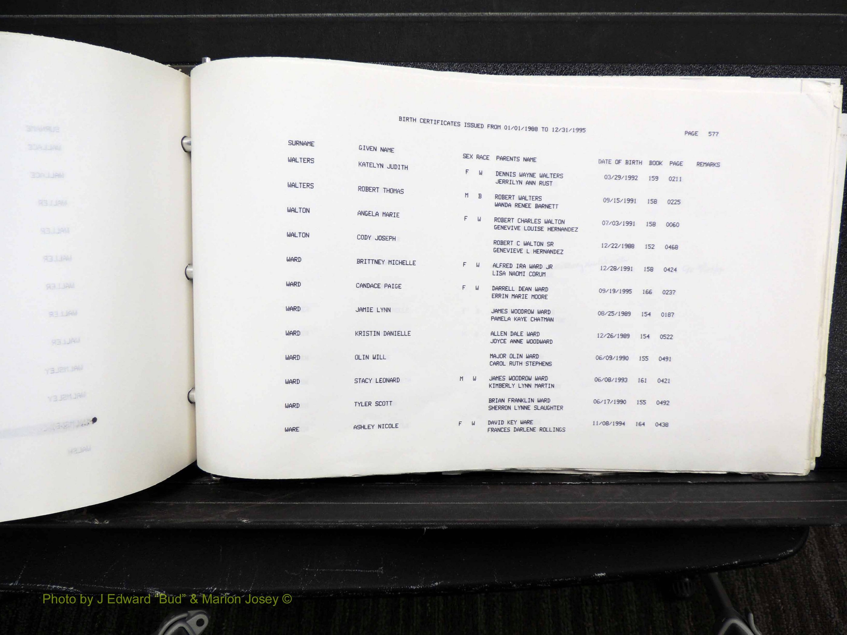 Rockingham Co, NC, Births, 1988-1995 (678).JPG