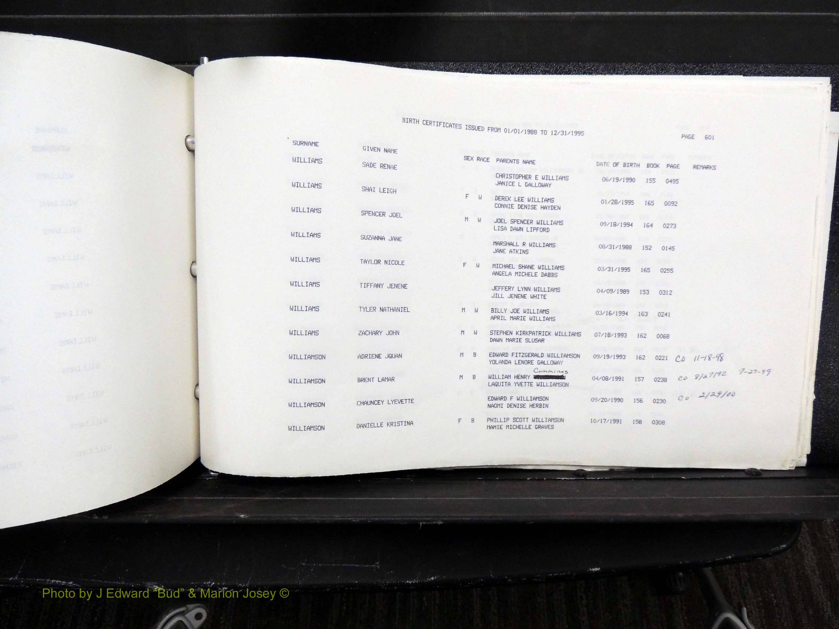 Rockingham Co, NC, Births, 1988-1995 (702).JPG