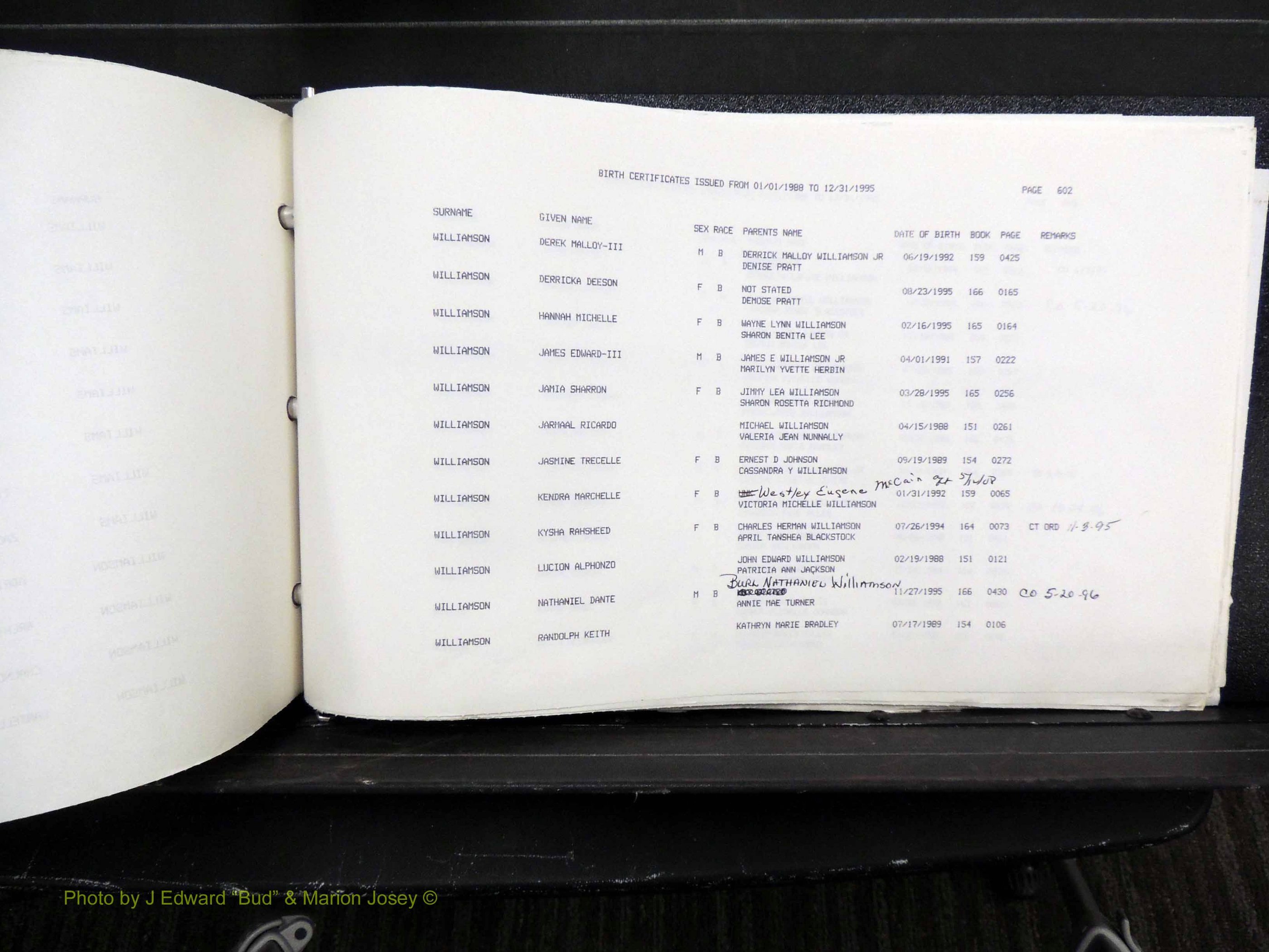 Rockingham Co, NC, Births, 1988-1995 (703).JPG