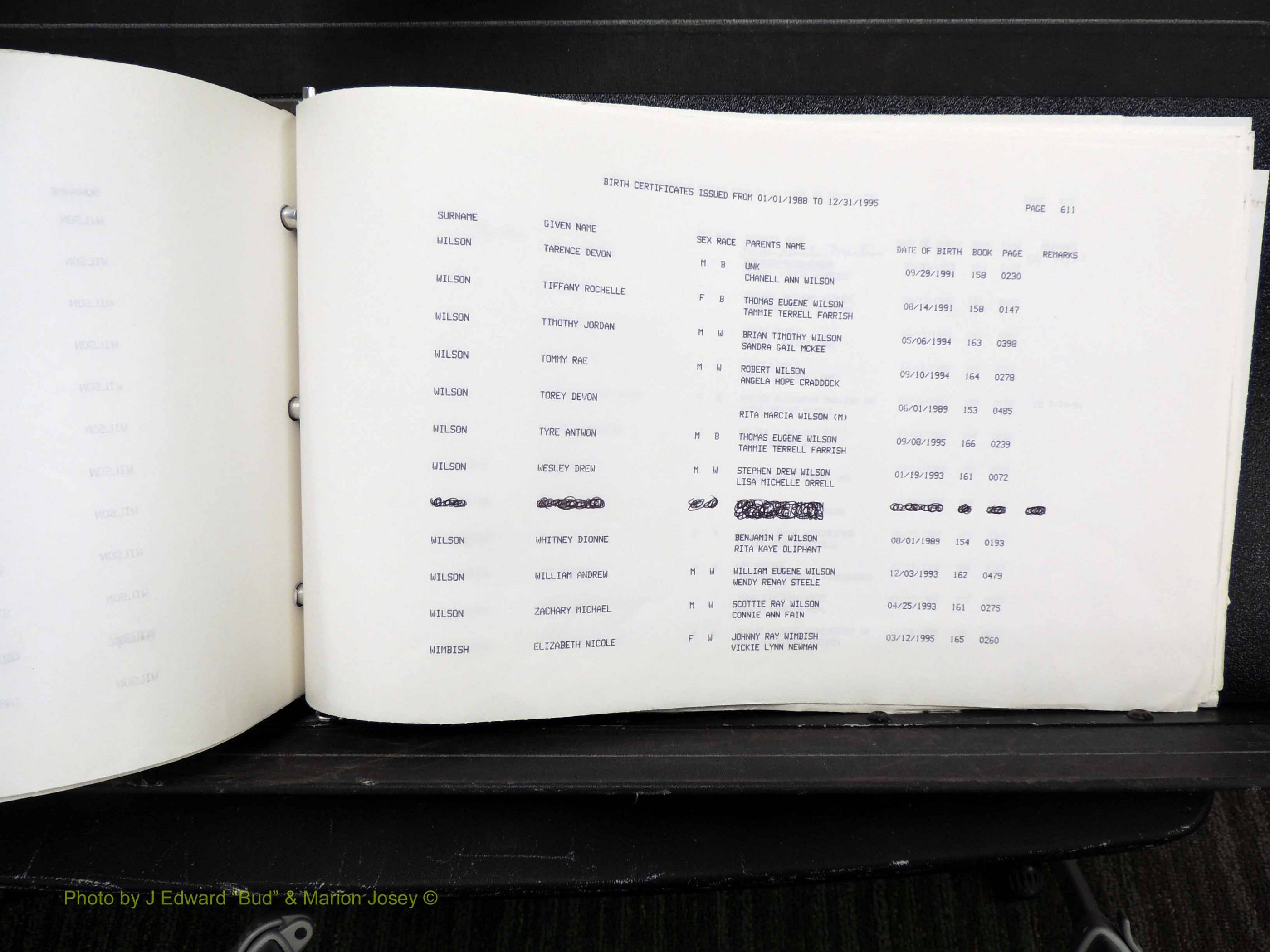 Rockingham Co, NC, Births, 1988-1995 (712).JPG