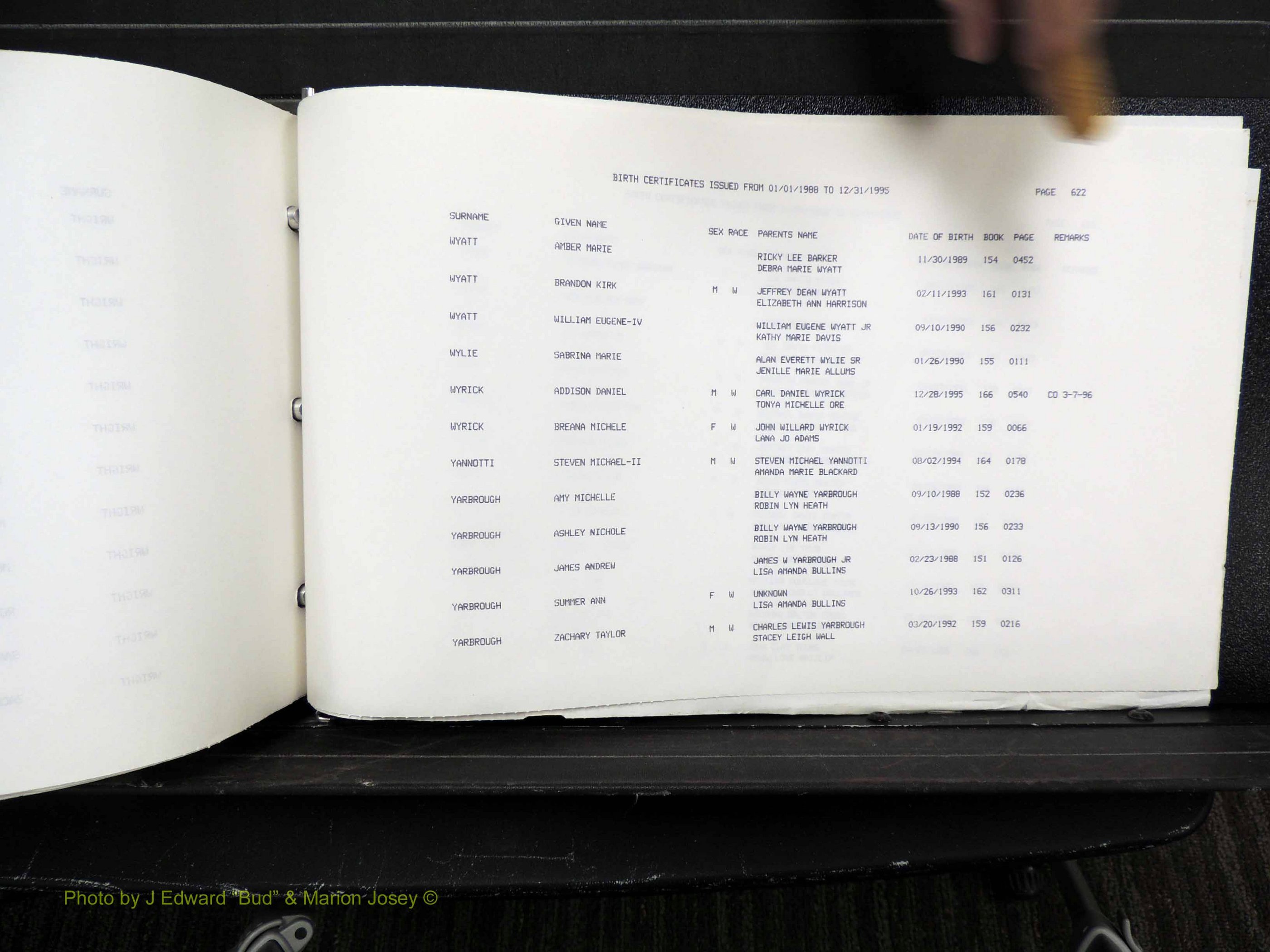 Rockingham Co, NC, Births, 1988-1995 (723).JPG