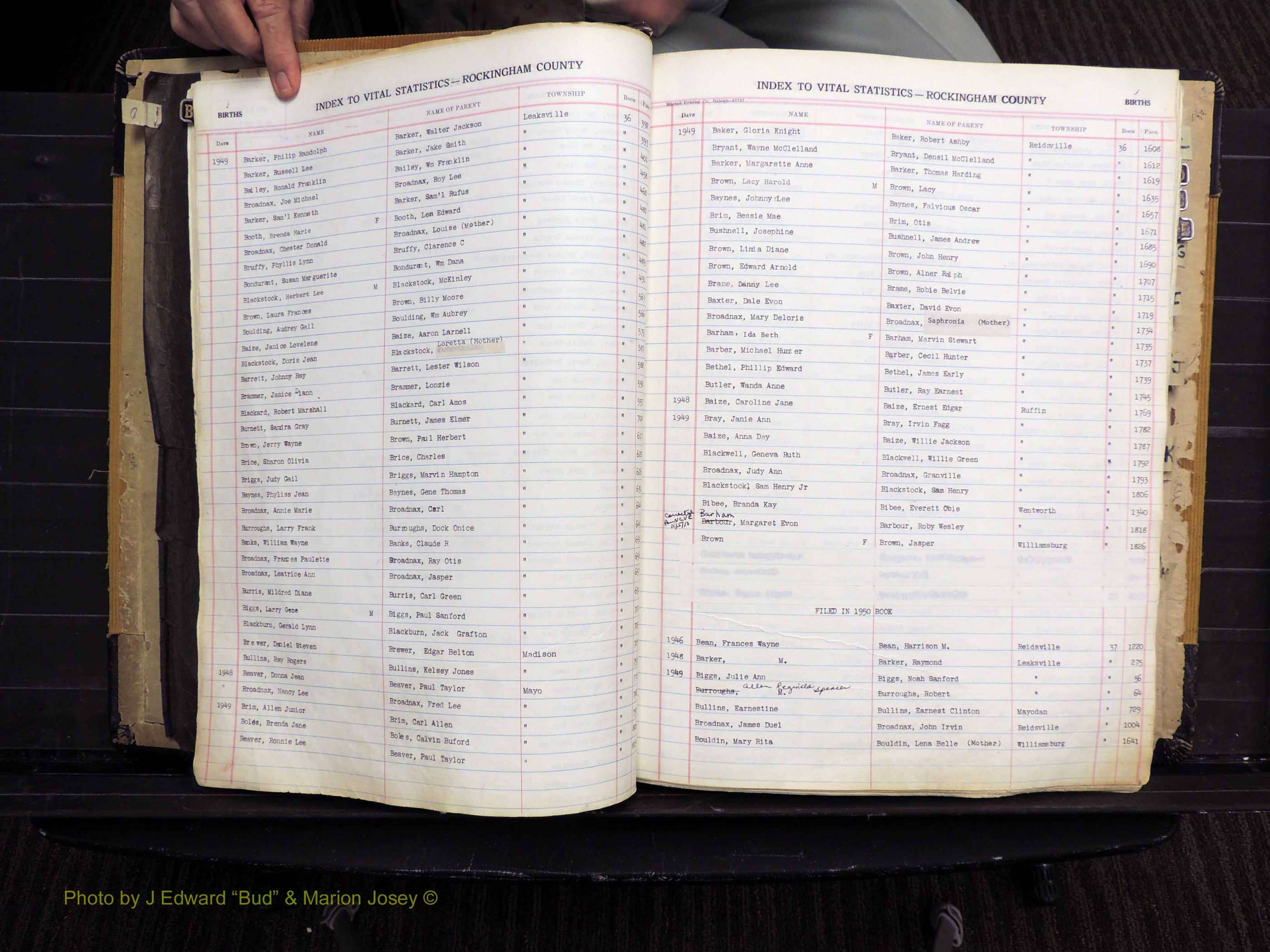 Rockingham Co, NC, Births, 1949-1967 (117).JPG