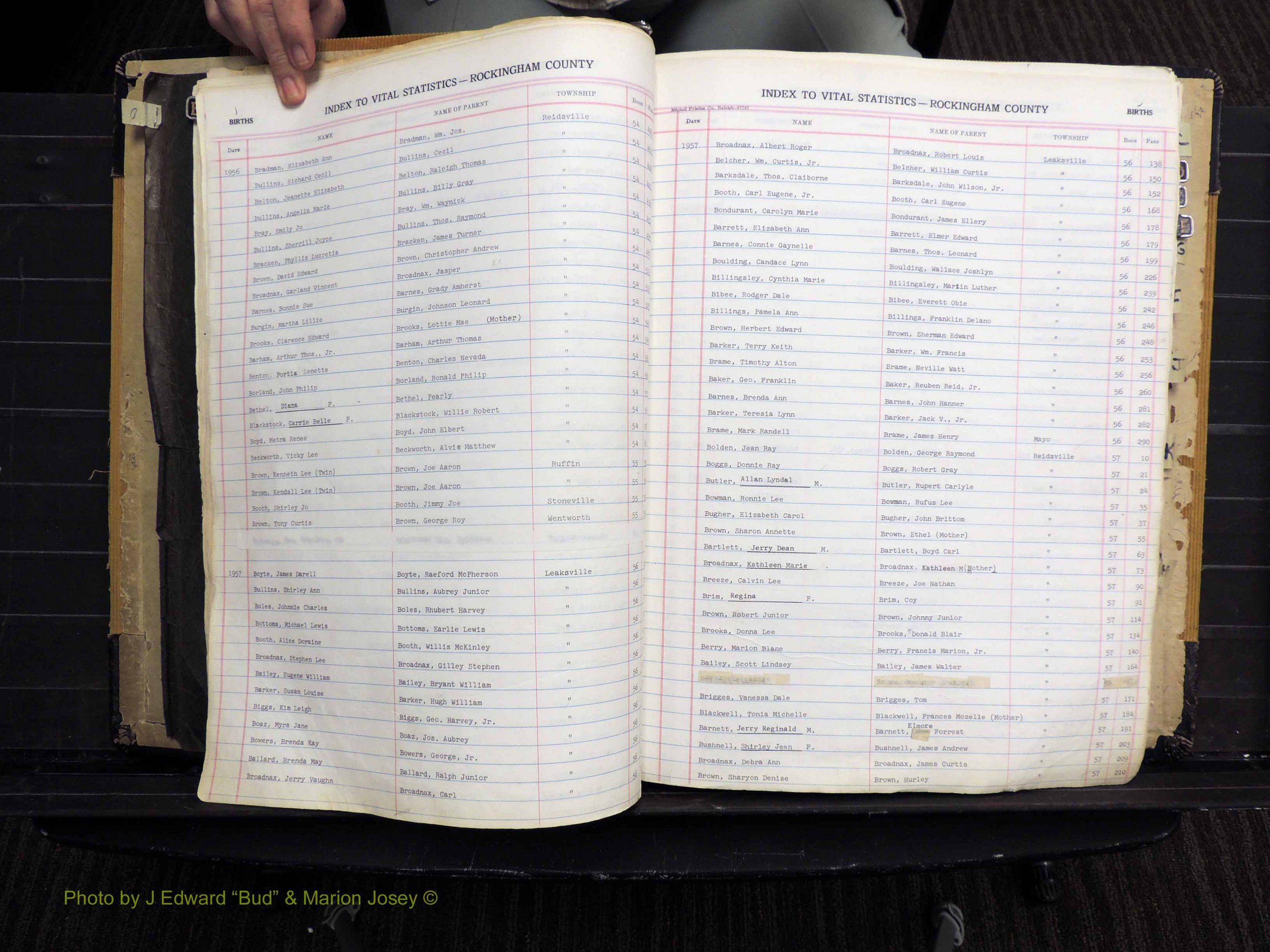 Rockingham Co, NC, Births, 1949-1967 (133).JPG