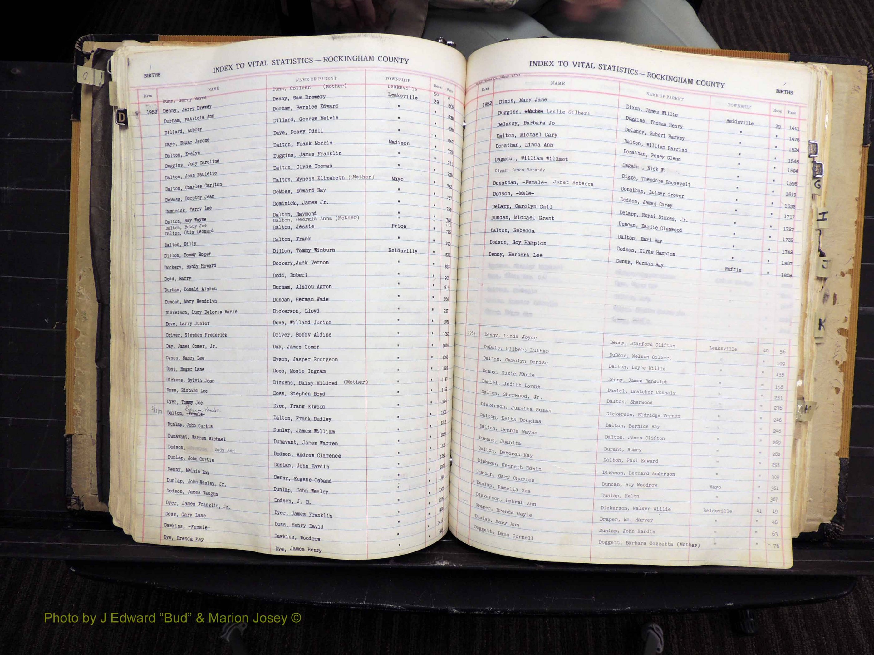 Rockingham Co, NC, Births, 1949-1967 (198).JPG
