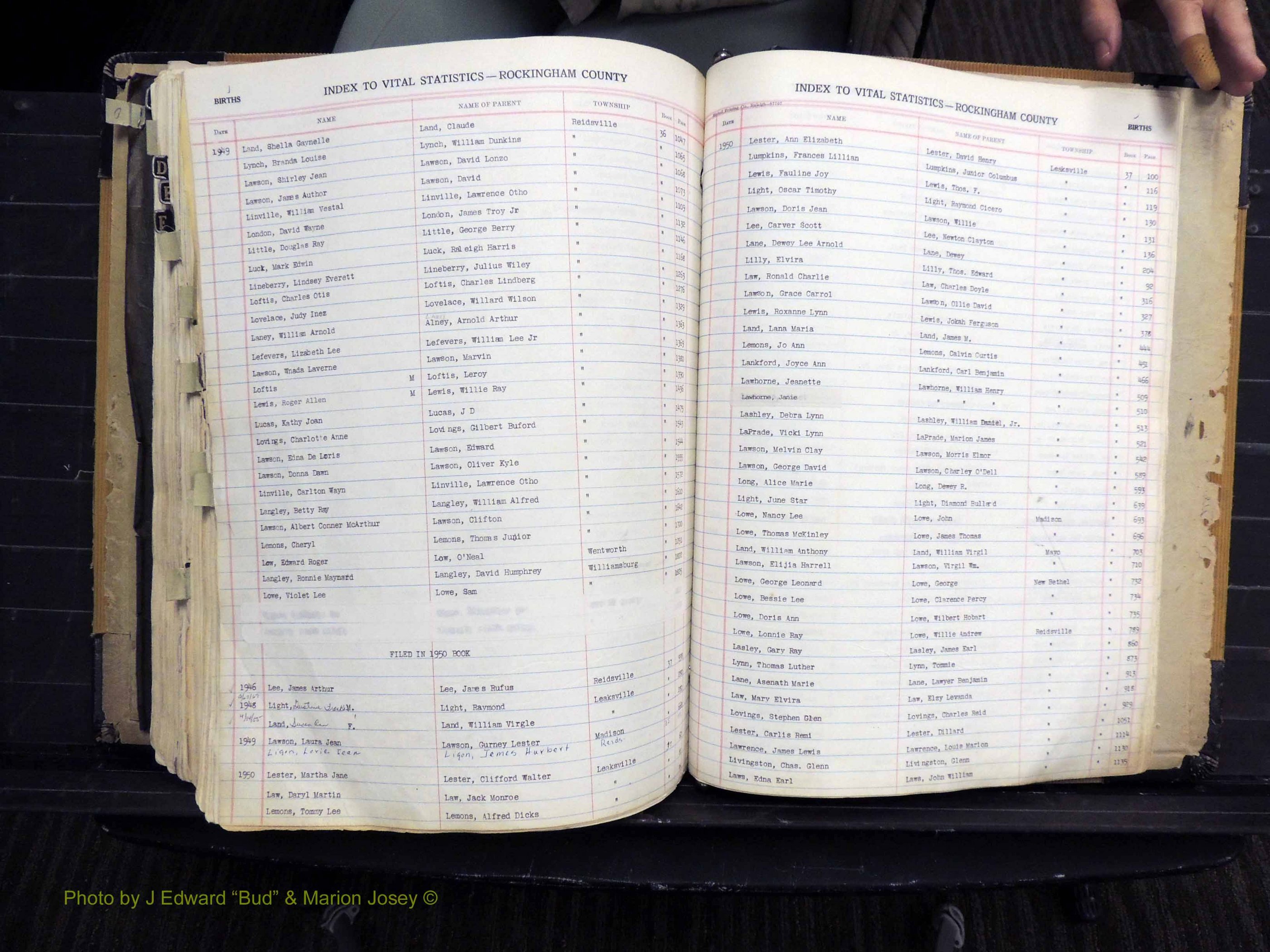 Rockingham Co, NC, Births, 1949-1967 (331).JPG