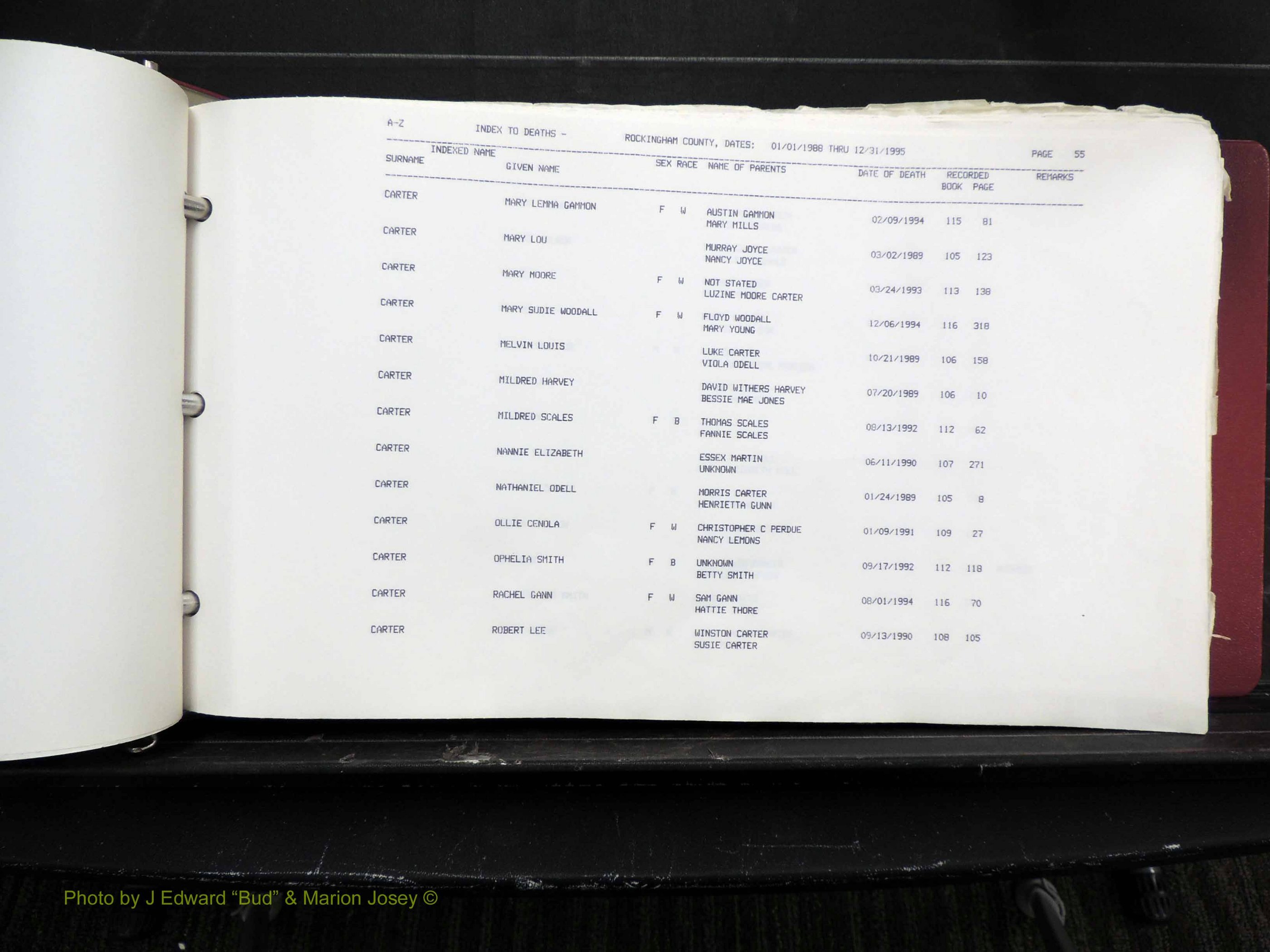 Rockingham Co, NC, Marriages, Births & Deaths 10118.JPG
